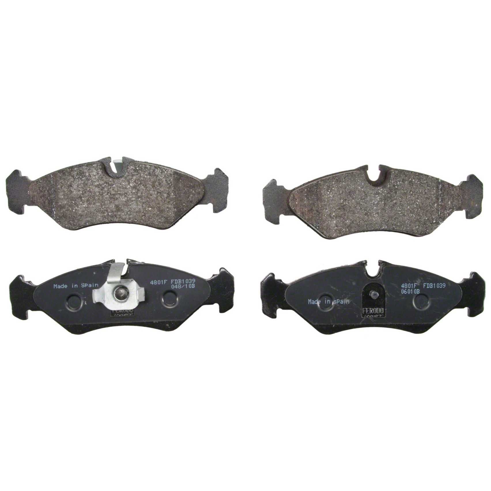 Wagner Brake Disc Brake Pad Set  top view frsport SX951