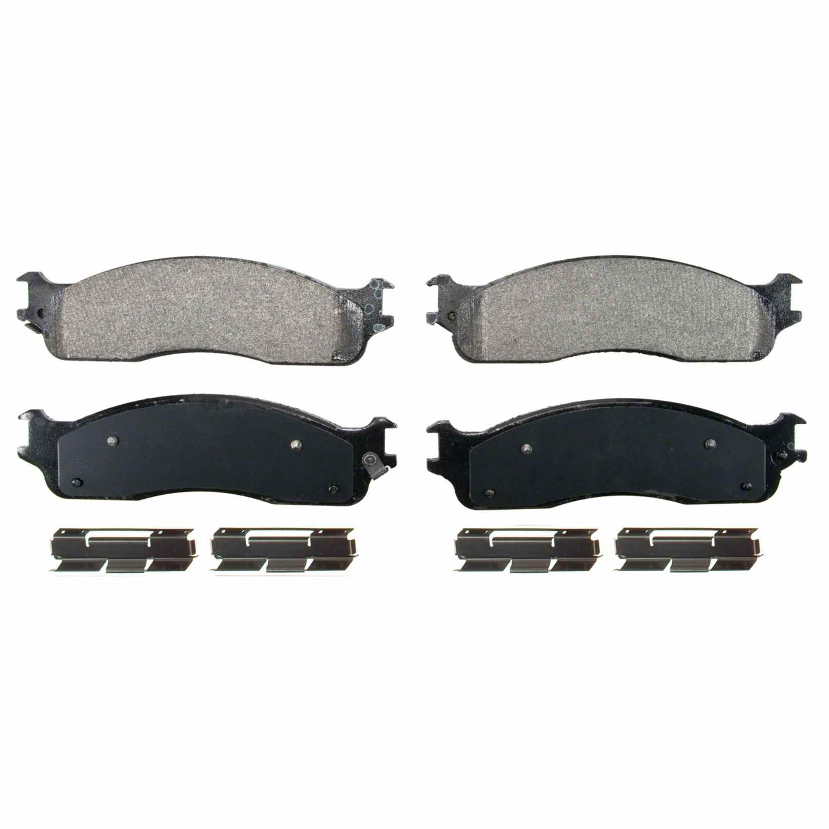 Wagner Brake Disc Brake Pad Set  top view frsport SX965