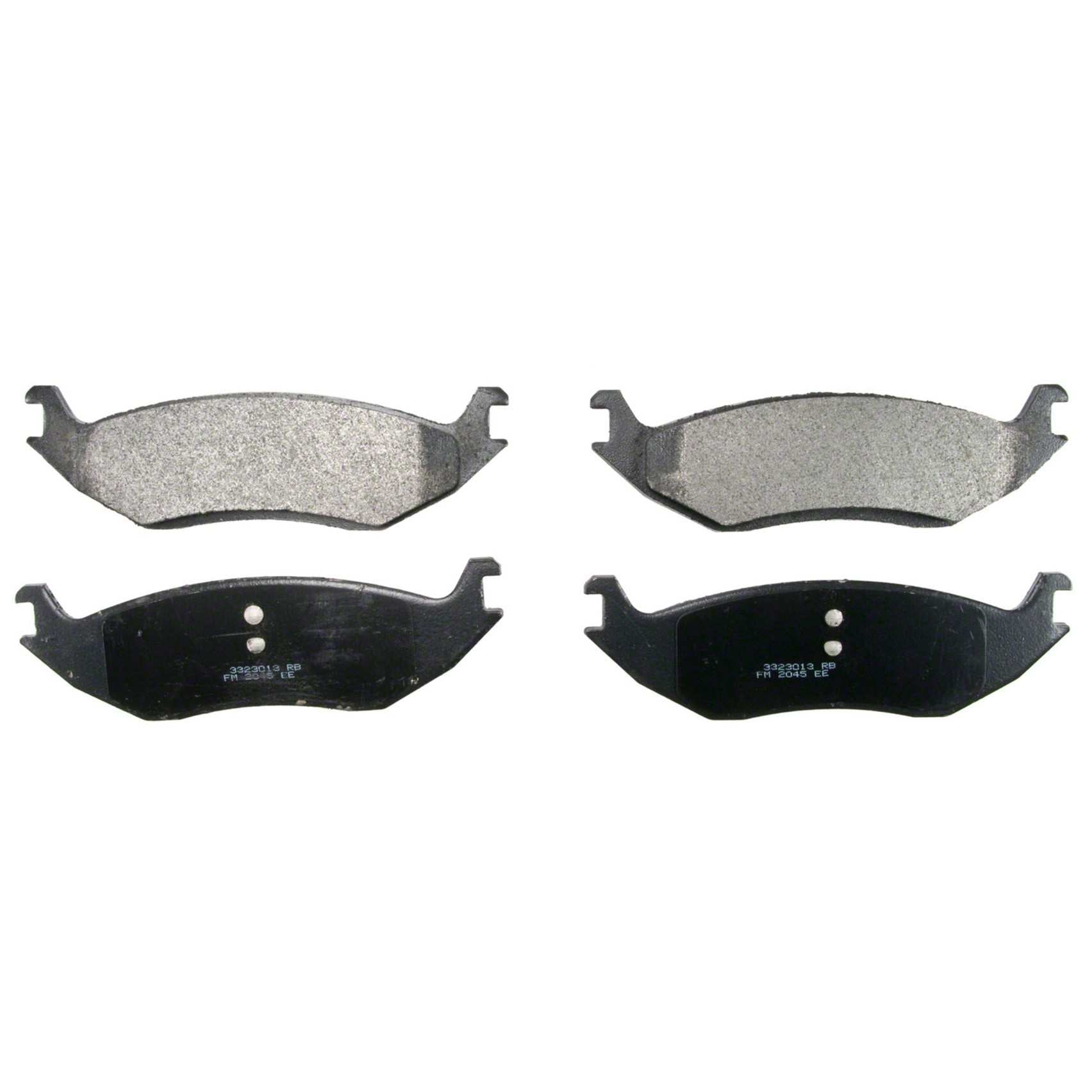 Wagner Brake Disc Brake Pad Set  top view frsport SX967