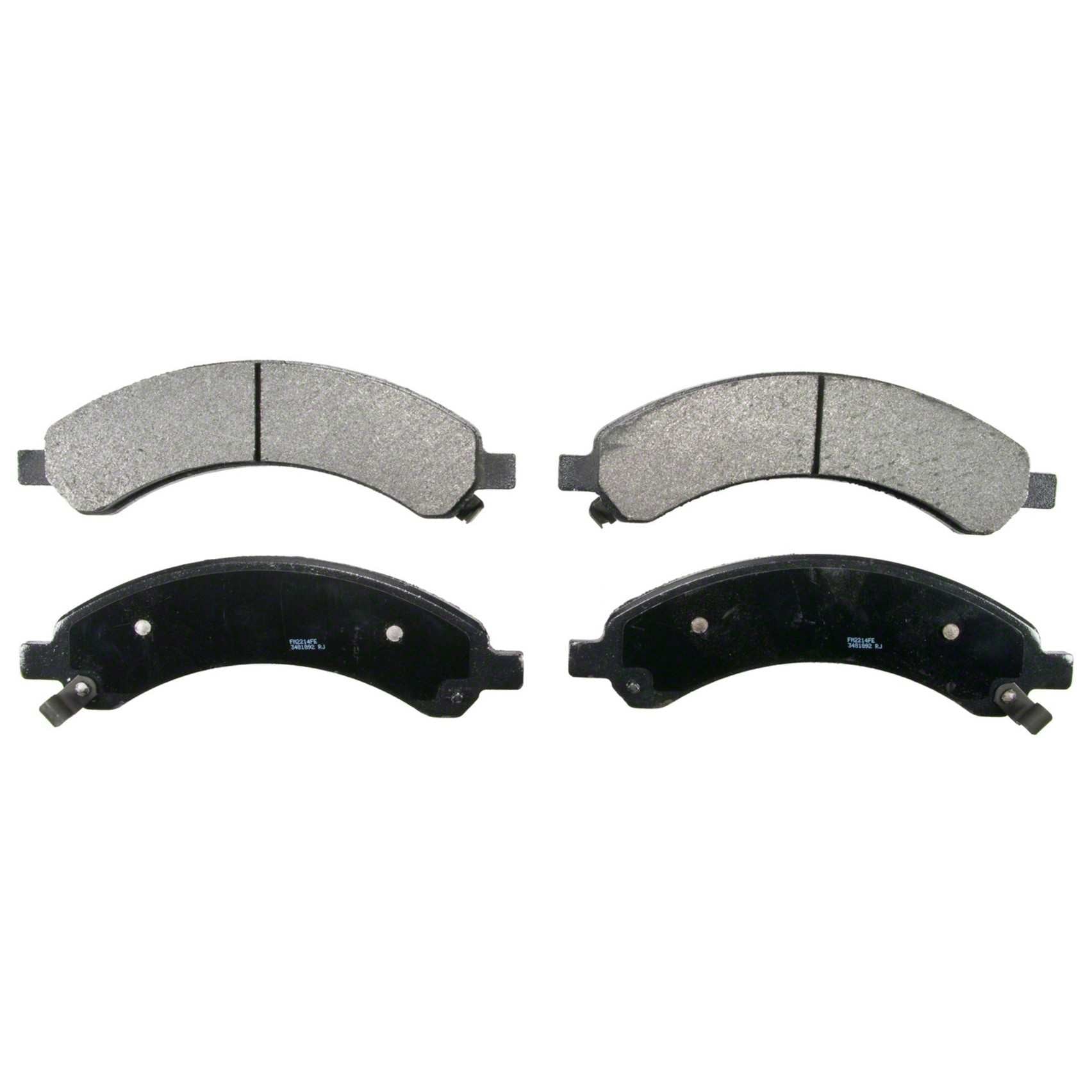 Wagner Brake Disc Brake Pad Set  top view frsport SX989