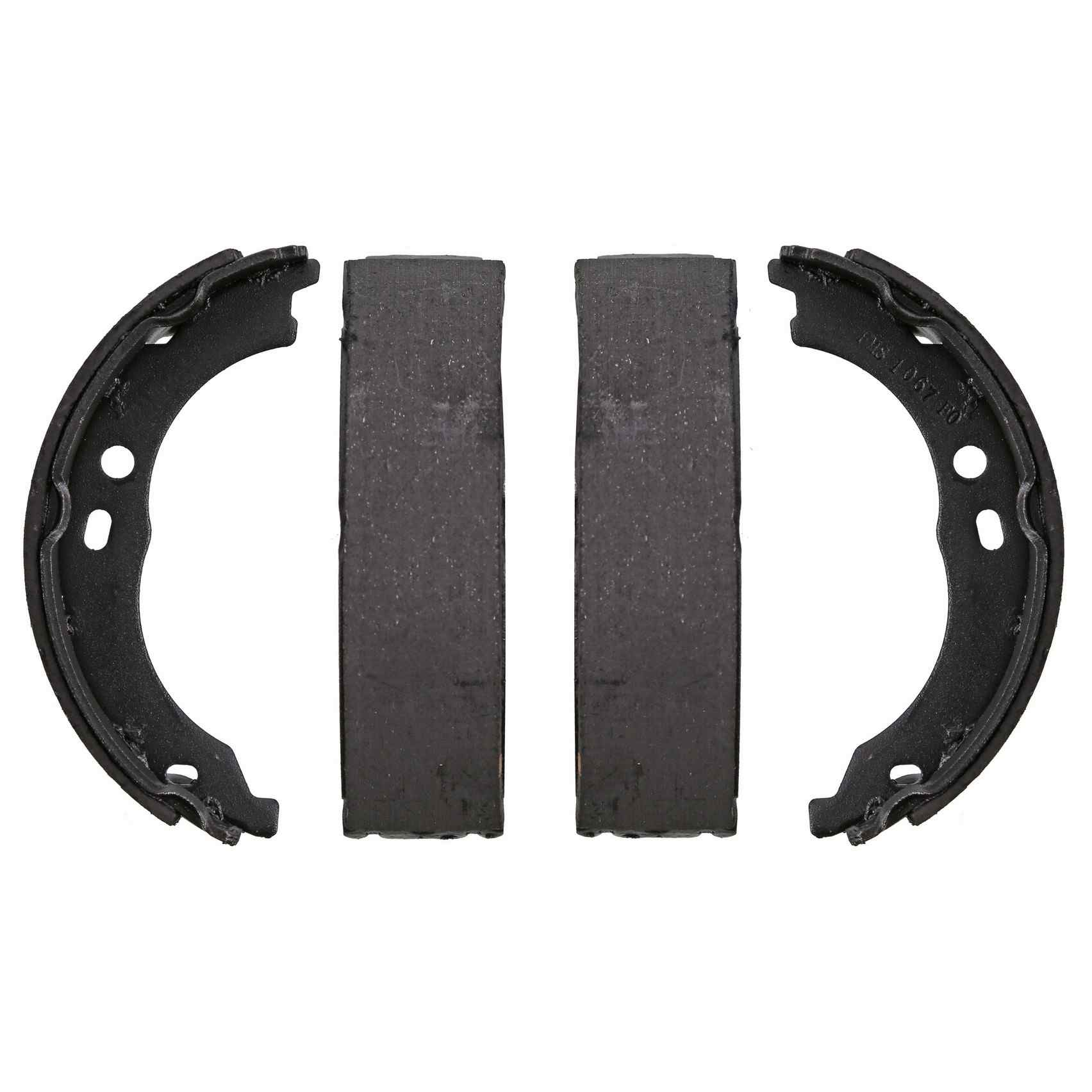 Wagner Brake Parking Brake Shoe  top view frsport Z1067