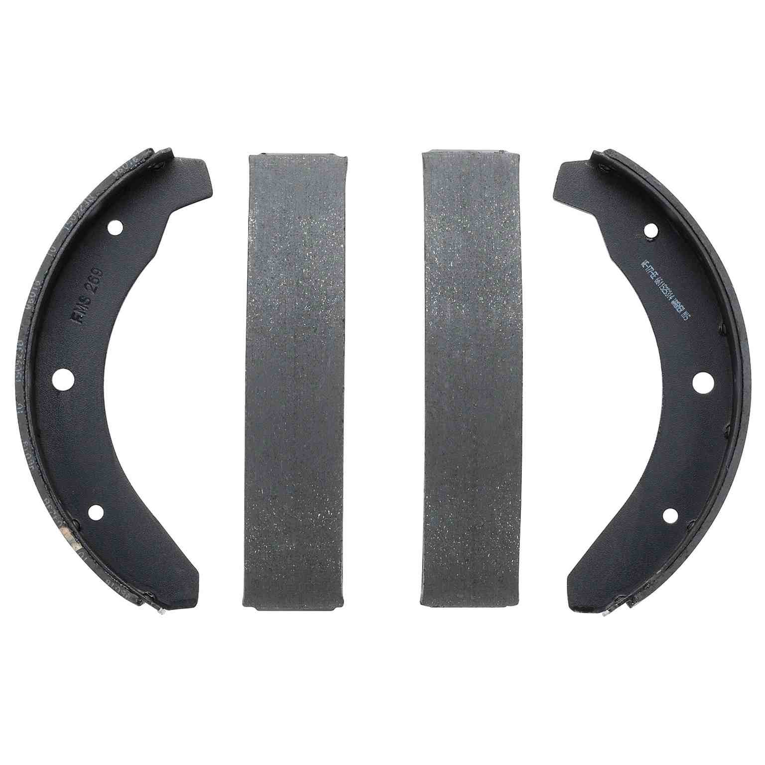 wagner brake drum brake shoe  frsport z269