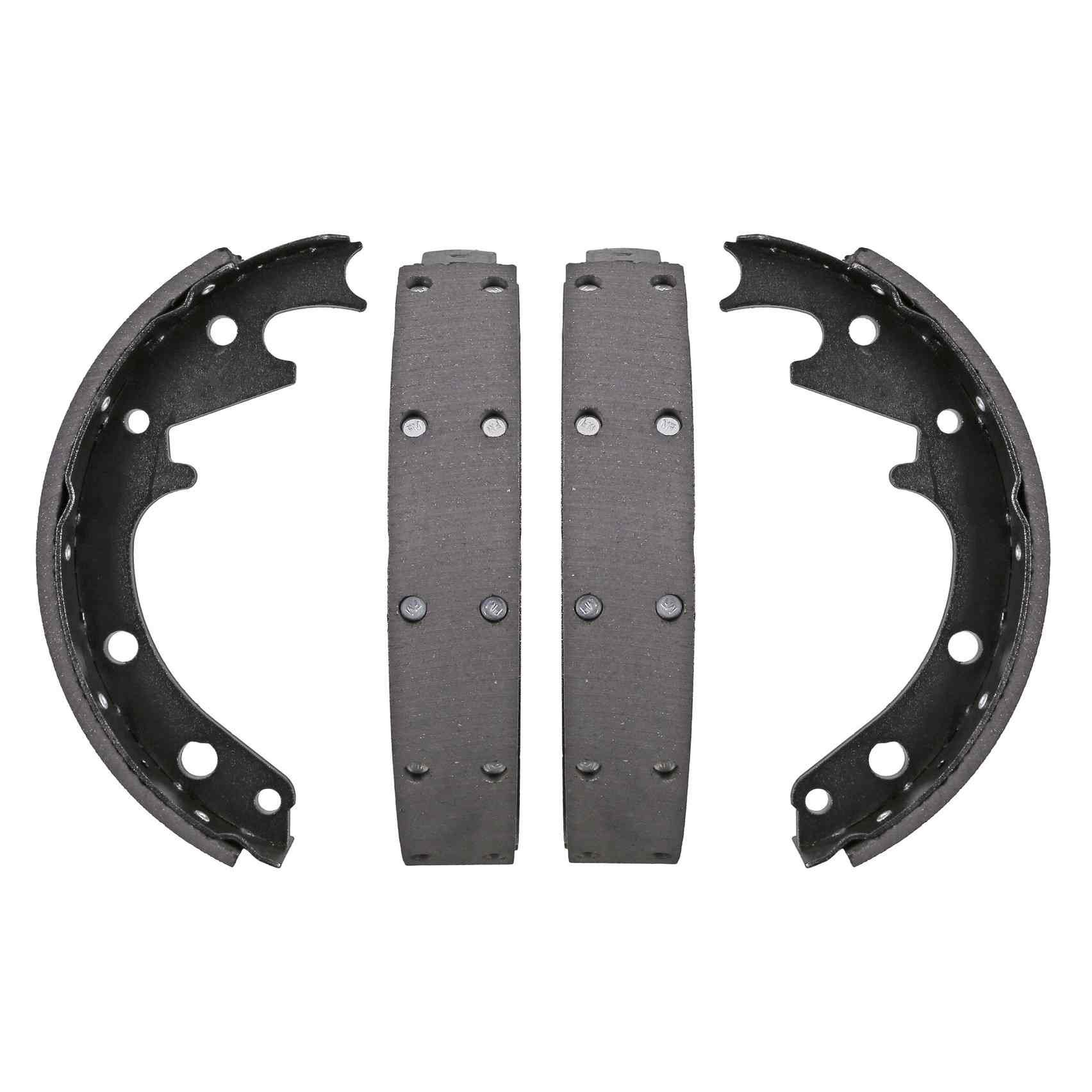 Wagner Brake Drum Brake Shoe  top view frsport Z353R