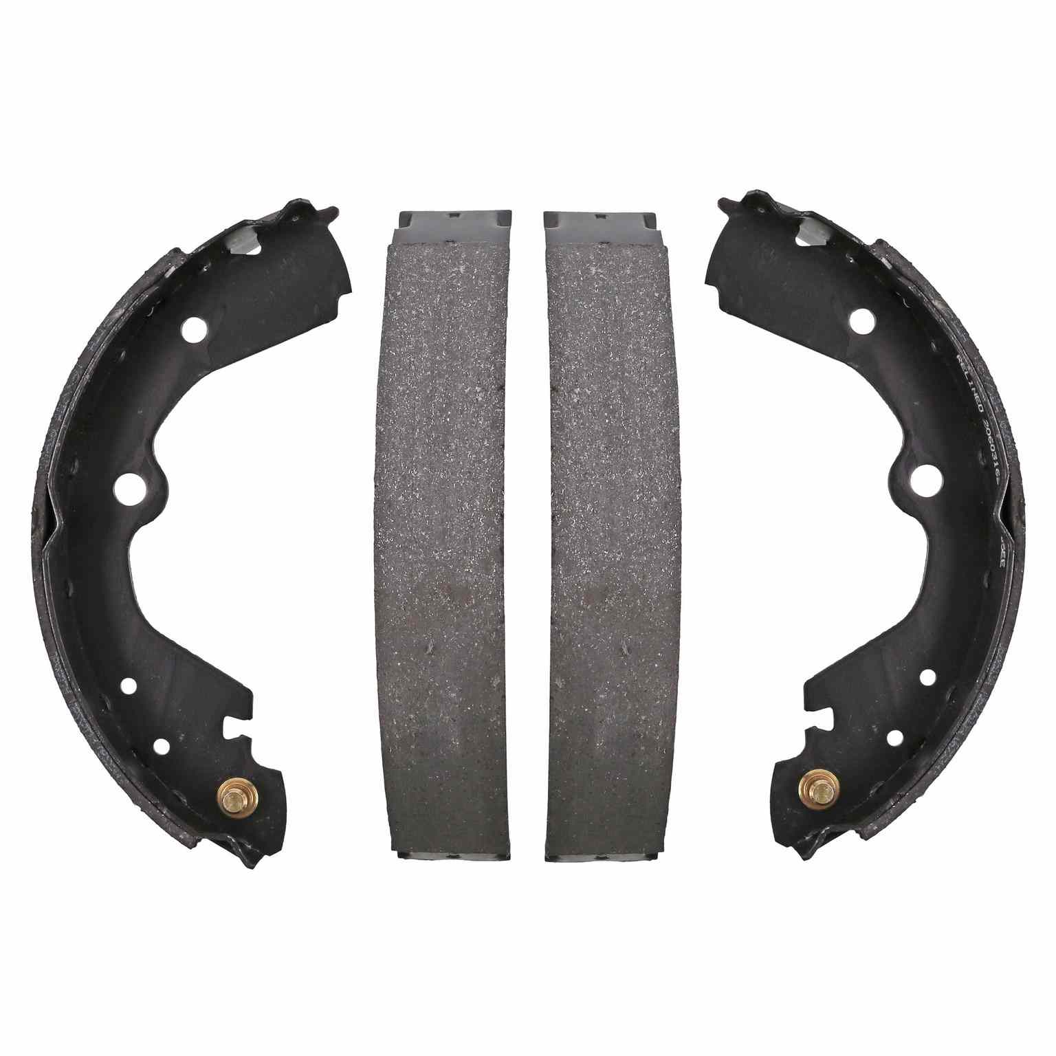 Wagner Brake Drum Brake Shoe  top view frsport Z671