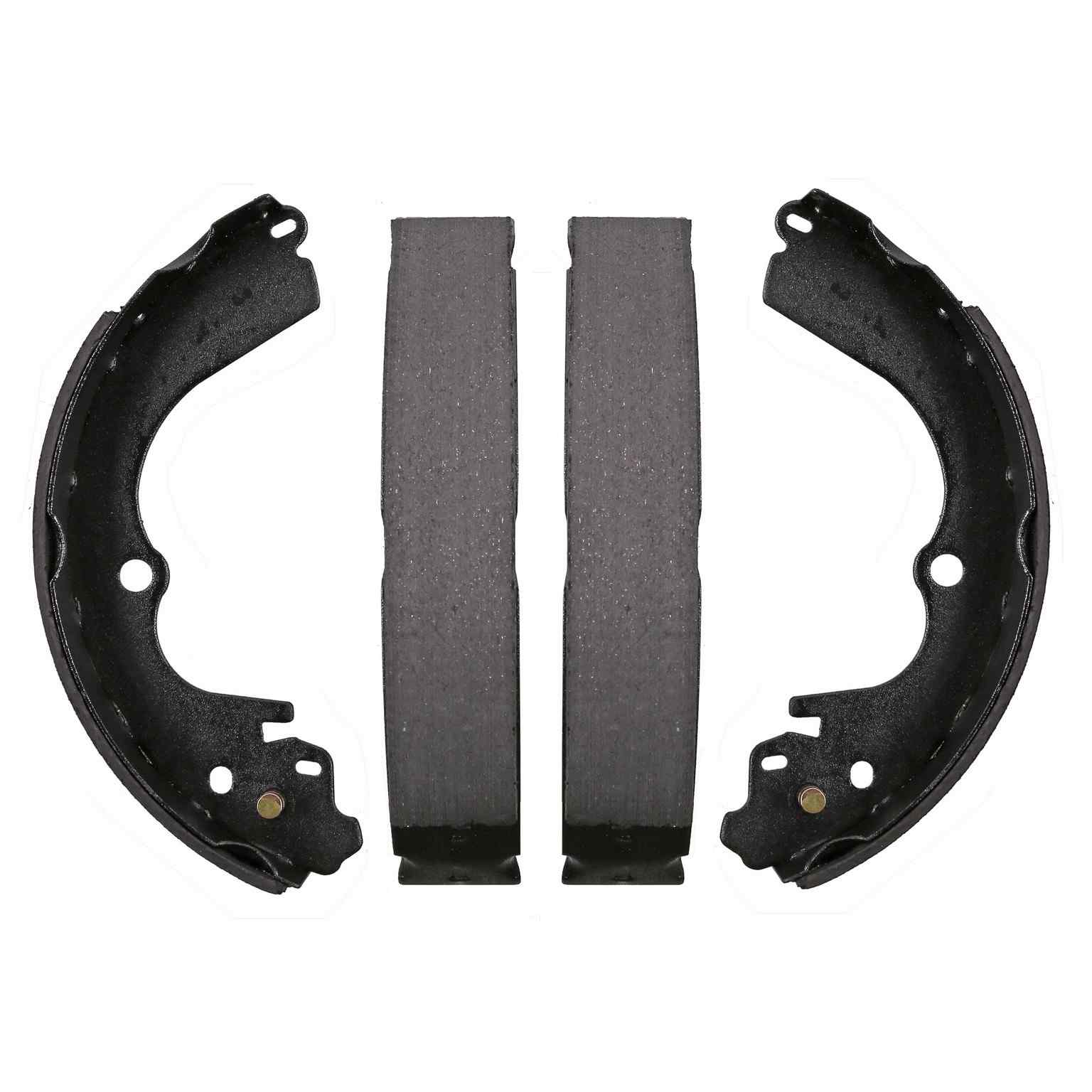 Wagner Brake Drum Brake Shoe  top view frsport Z676