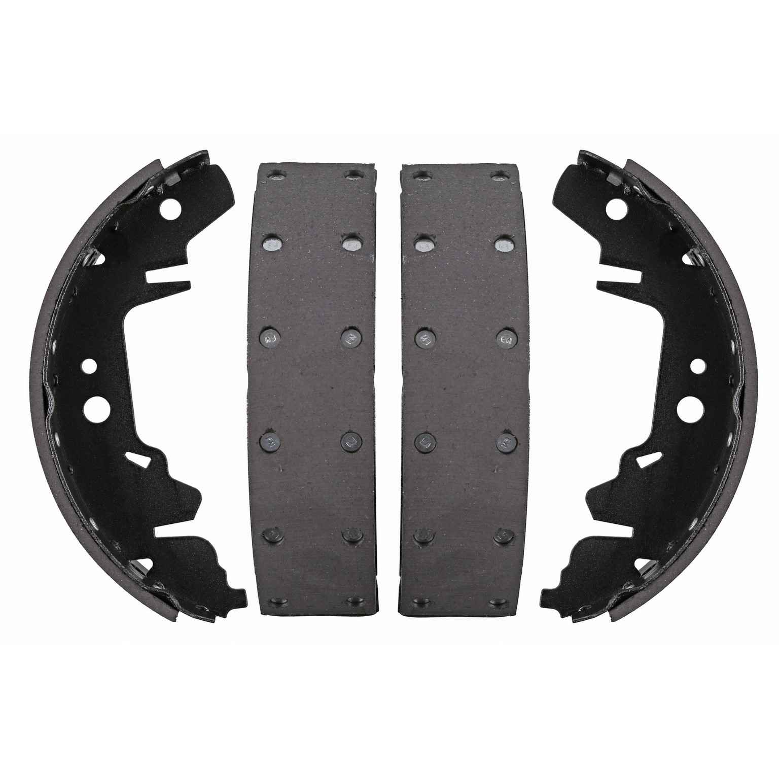 Wagner Brake Drum Brake Shoe  top view frsport Z714R