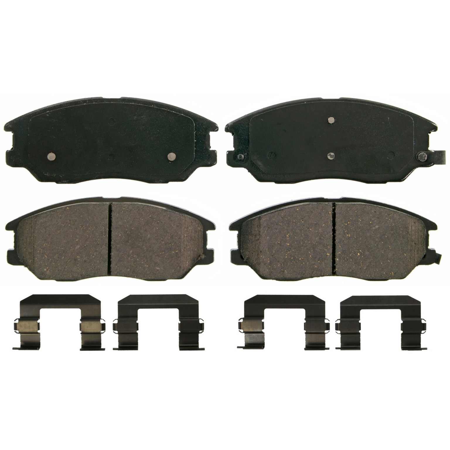 Wagner Brake Disc Brake Pad Set  top view frsport ZD1013