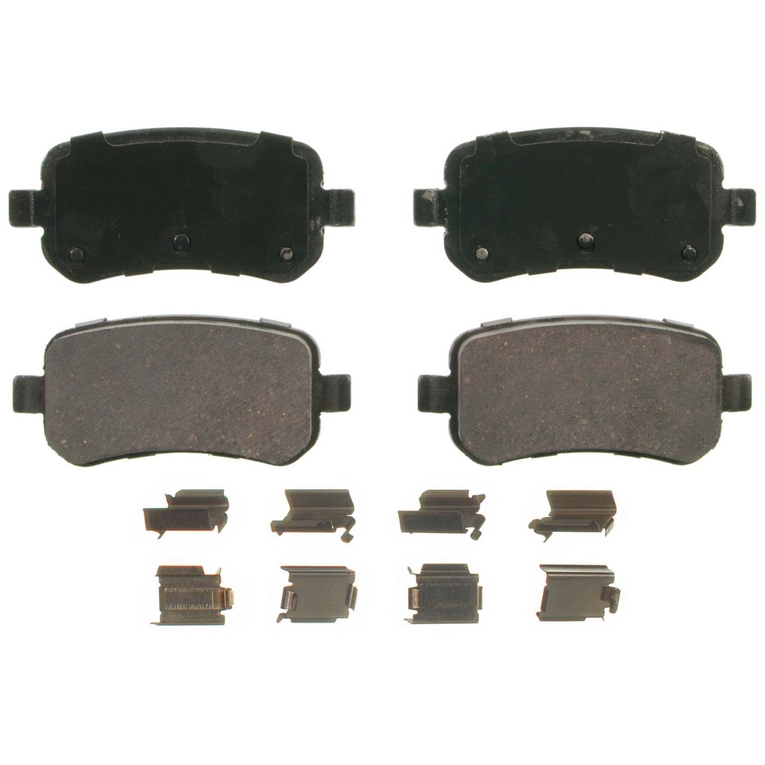 Wagner Brake Disc Brake Pad Set  top view frsport ZD1021