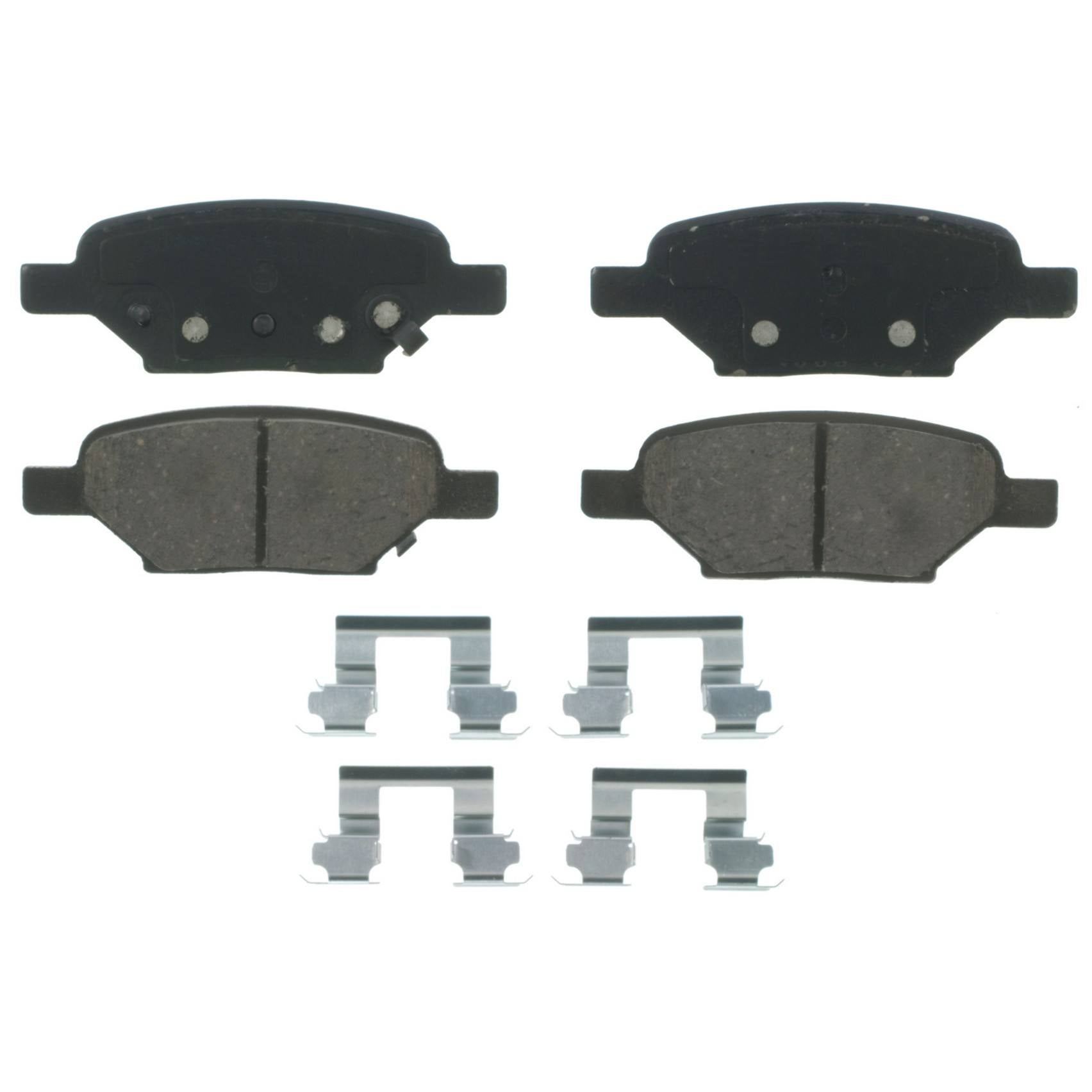 Wagner Brake Disc Brake Pad Set  top view frsport ZD1033A