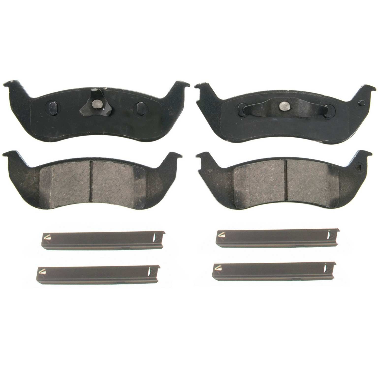 Wagner Brake Disc Brake Pad Set  top view frsport ZD1040