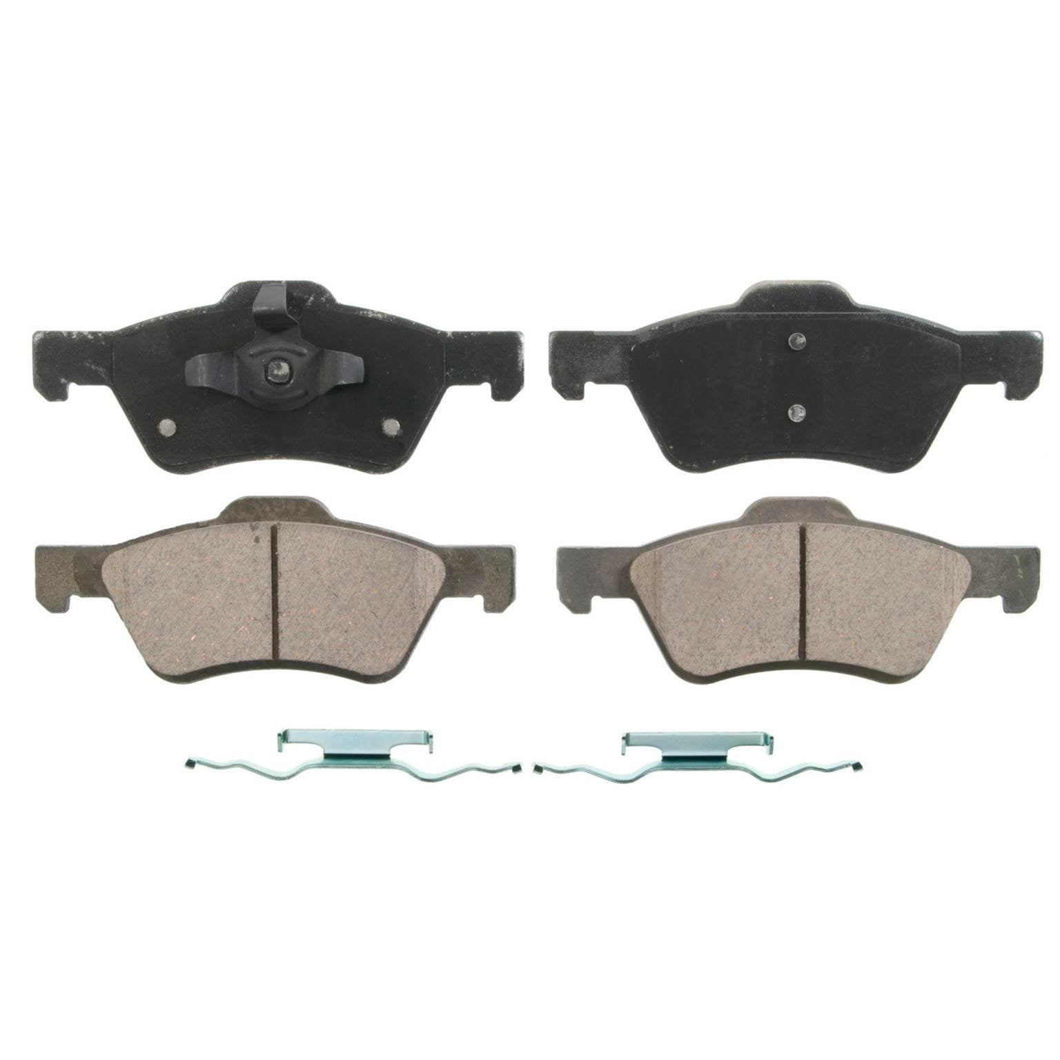 Wagner Brake Disc Brake Pad Set  top view frsport ZD1047