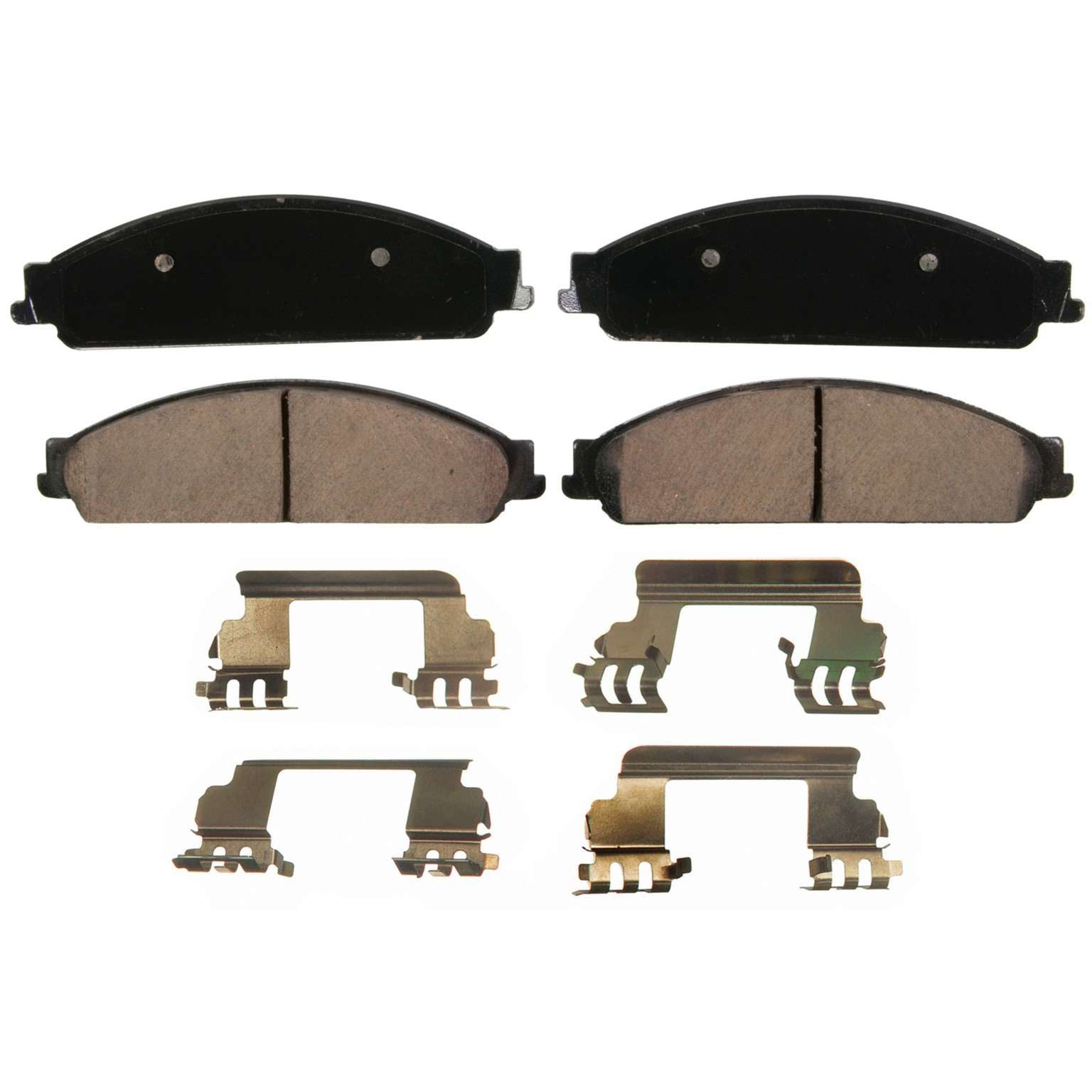 Wagner Brake Disc Brake Pad Set  top view frsport ZD1070