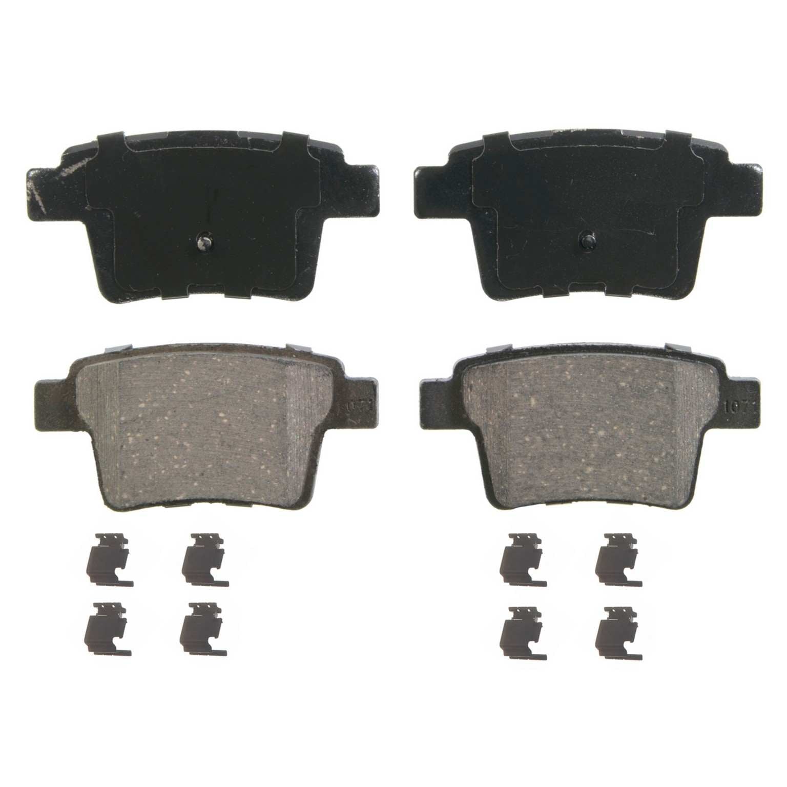 Wagner Brake Disc Brake Pad Set  top view frsport ZD1071