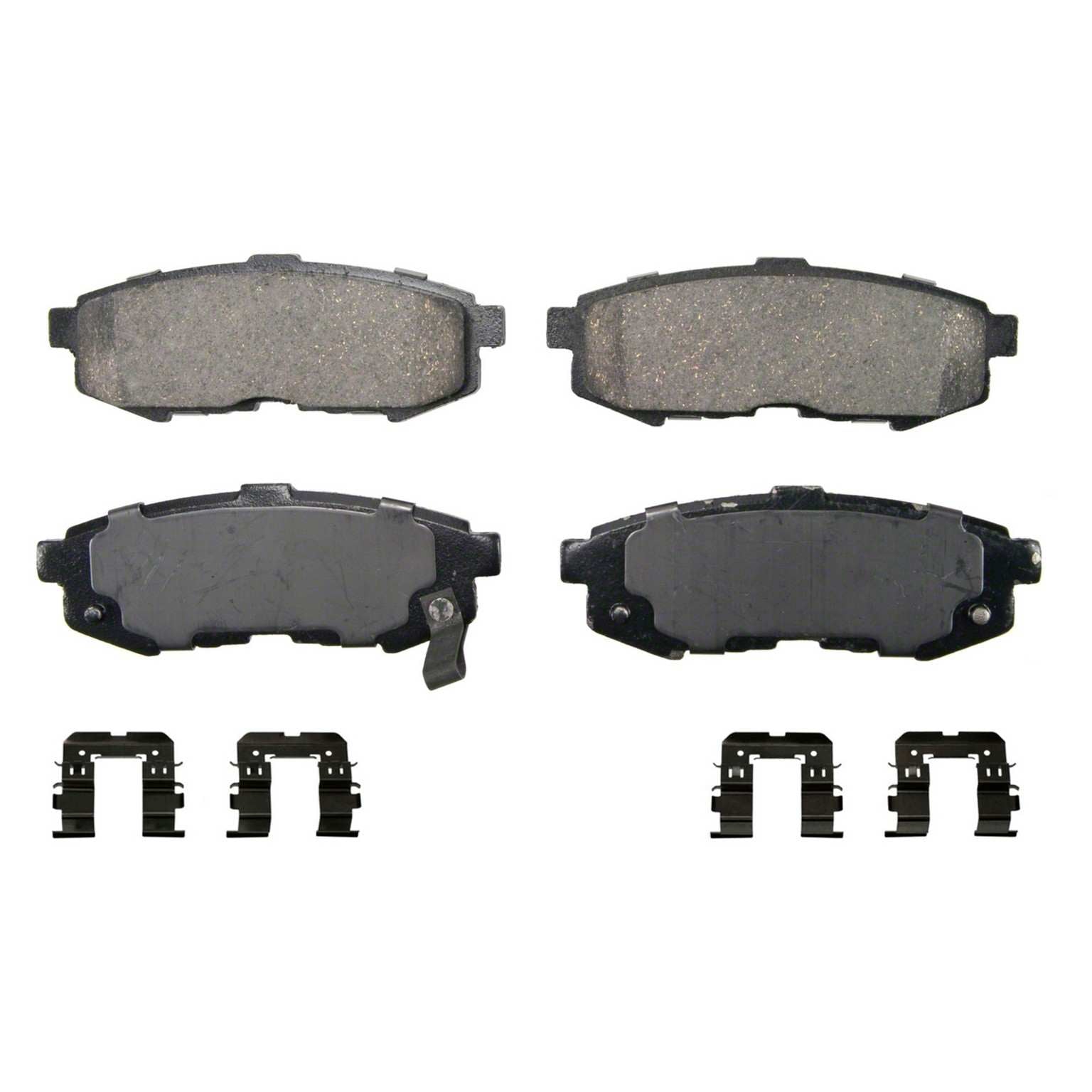 Wagner Brake Disc Brake Pad Set  top view frsport ZD1073