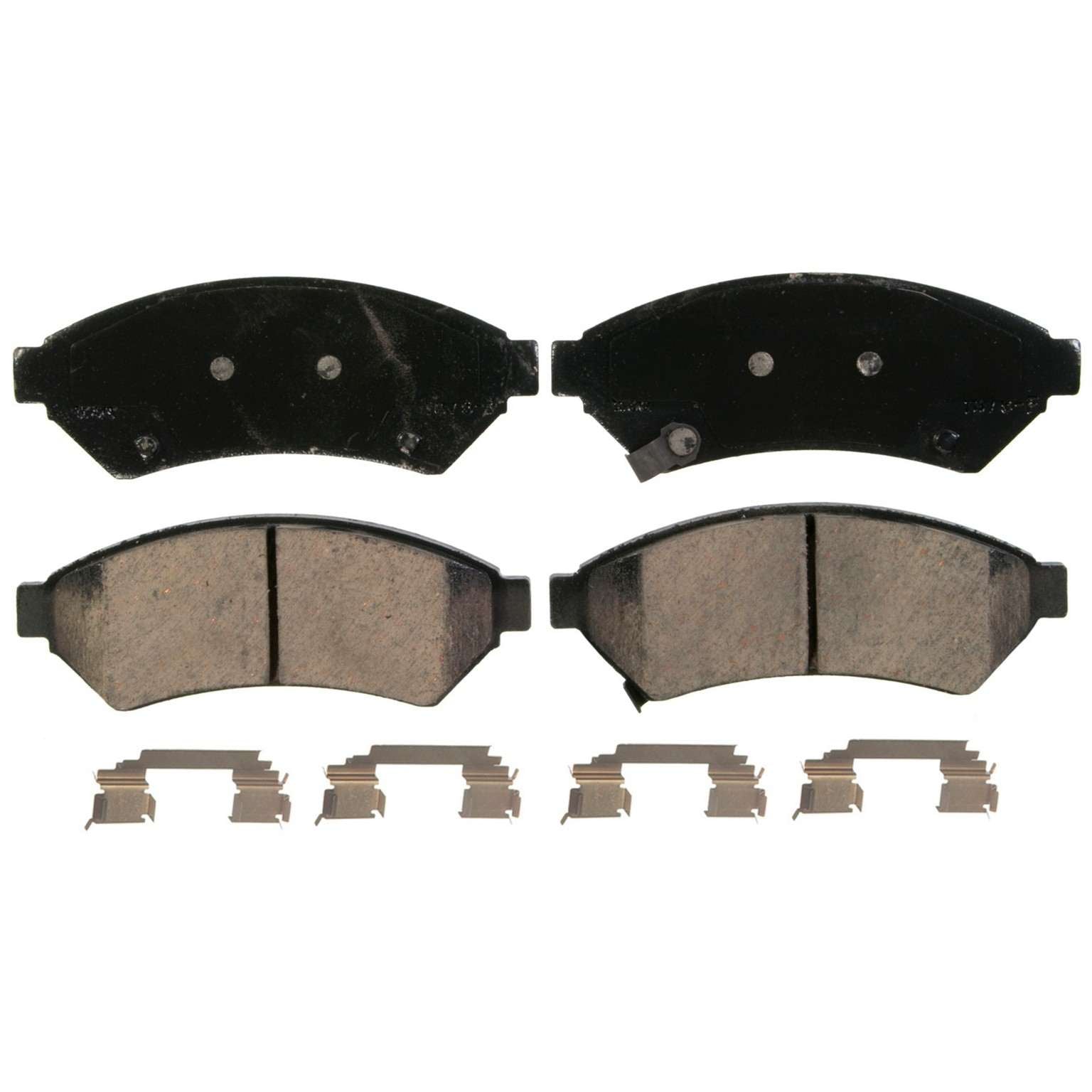 Wagner Brake Disc Brake Pad Set  top view frsport ZD1075