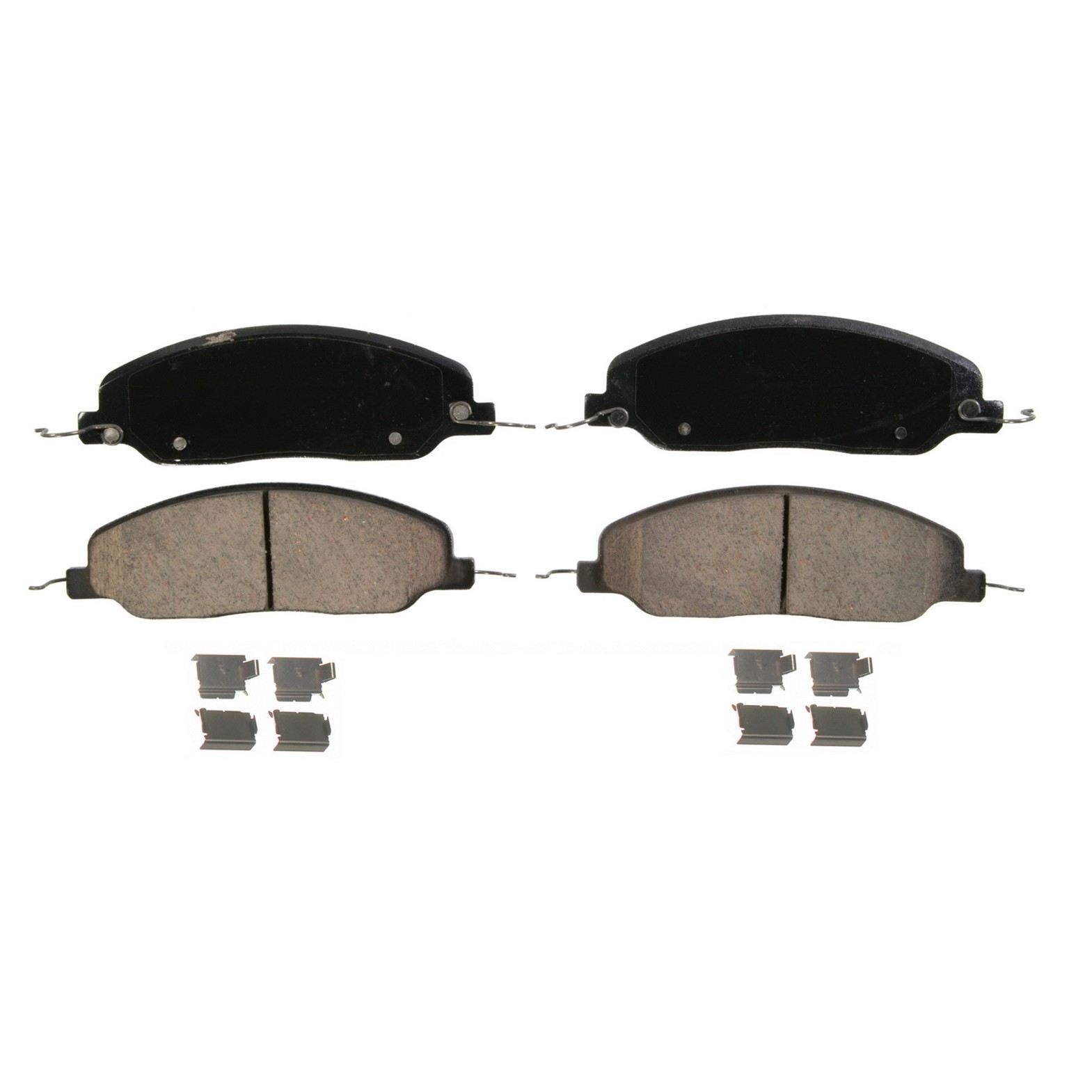 Wagner Brake Disc Brake Pad Set  top view frsport ZD1081