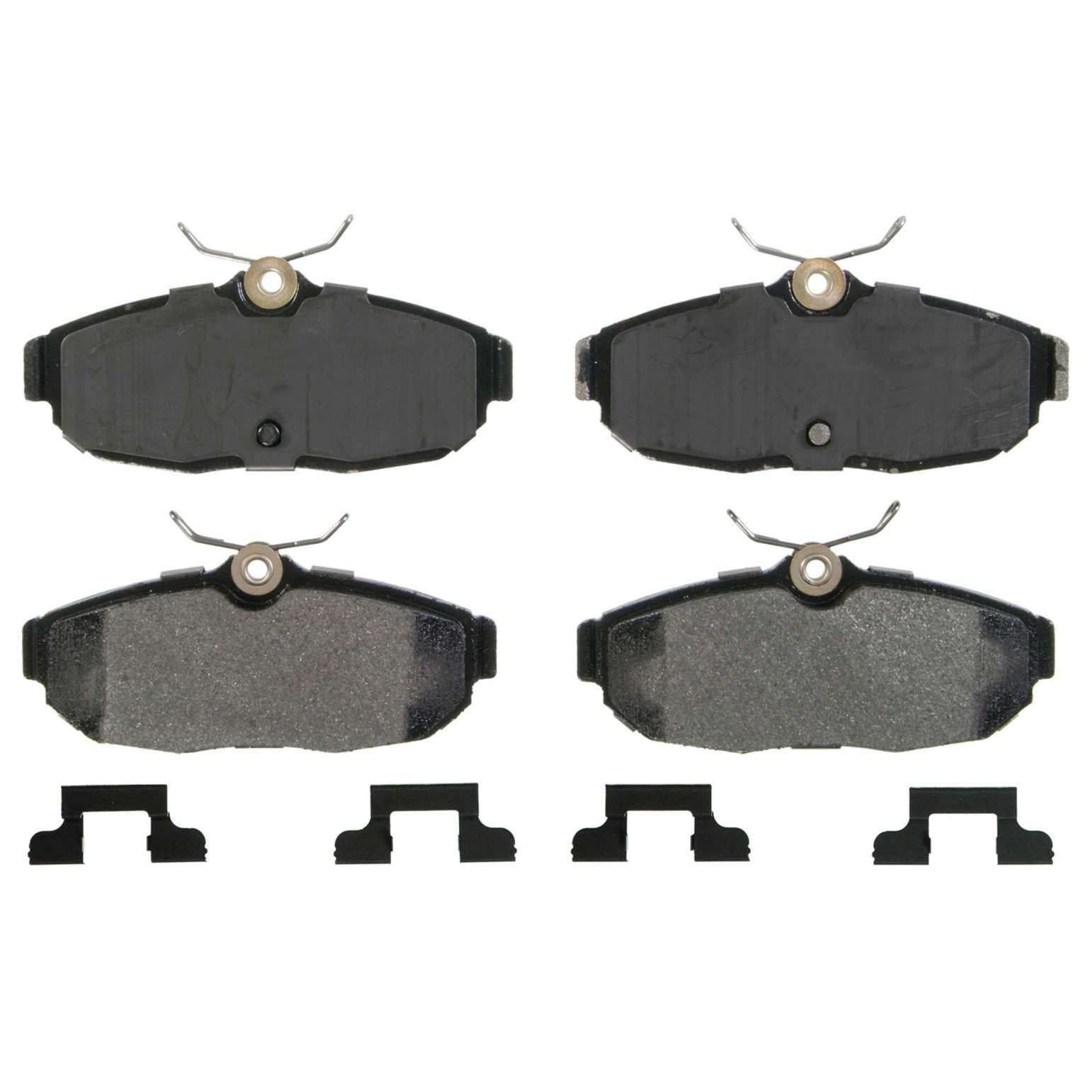 wagner brake disc brake pad set  frsport zd1082