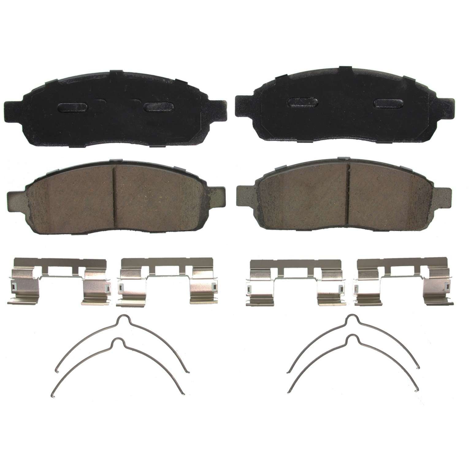 Wagner Brake Disc Brake Pad Set  top view frsport ZD1083