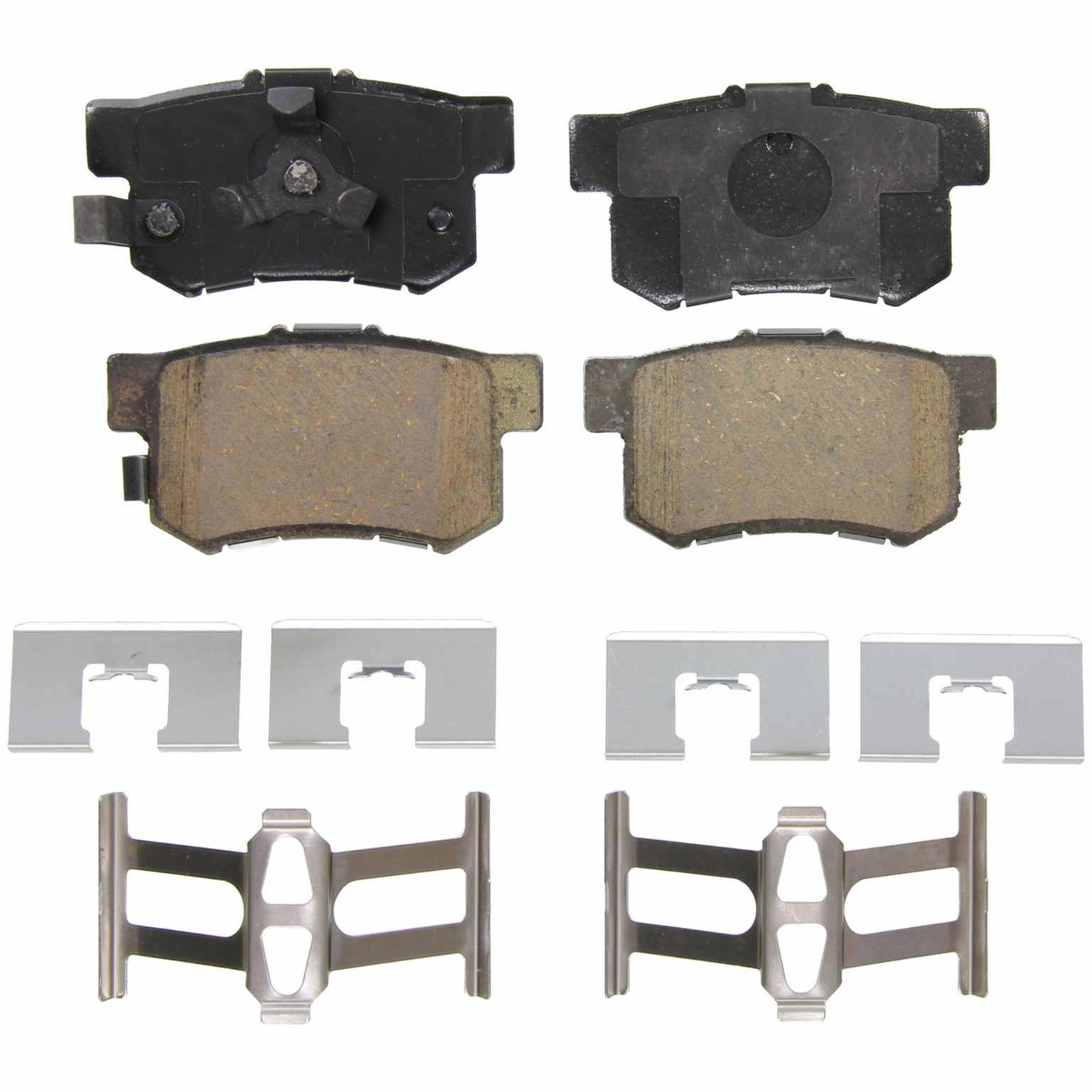 wagner brake disc brake pad set  frsport zd1086