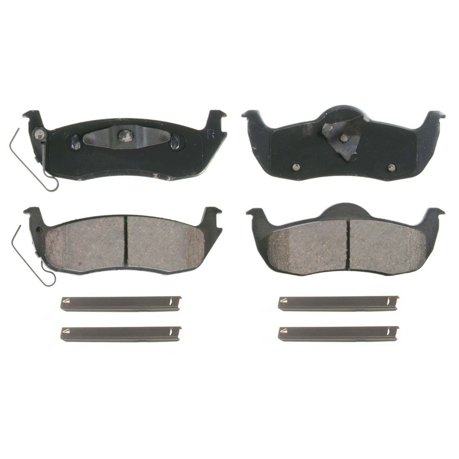 Wagner Brake Disc Brake Pad Set  top view frsport ZD1087