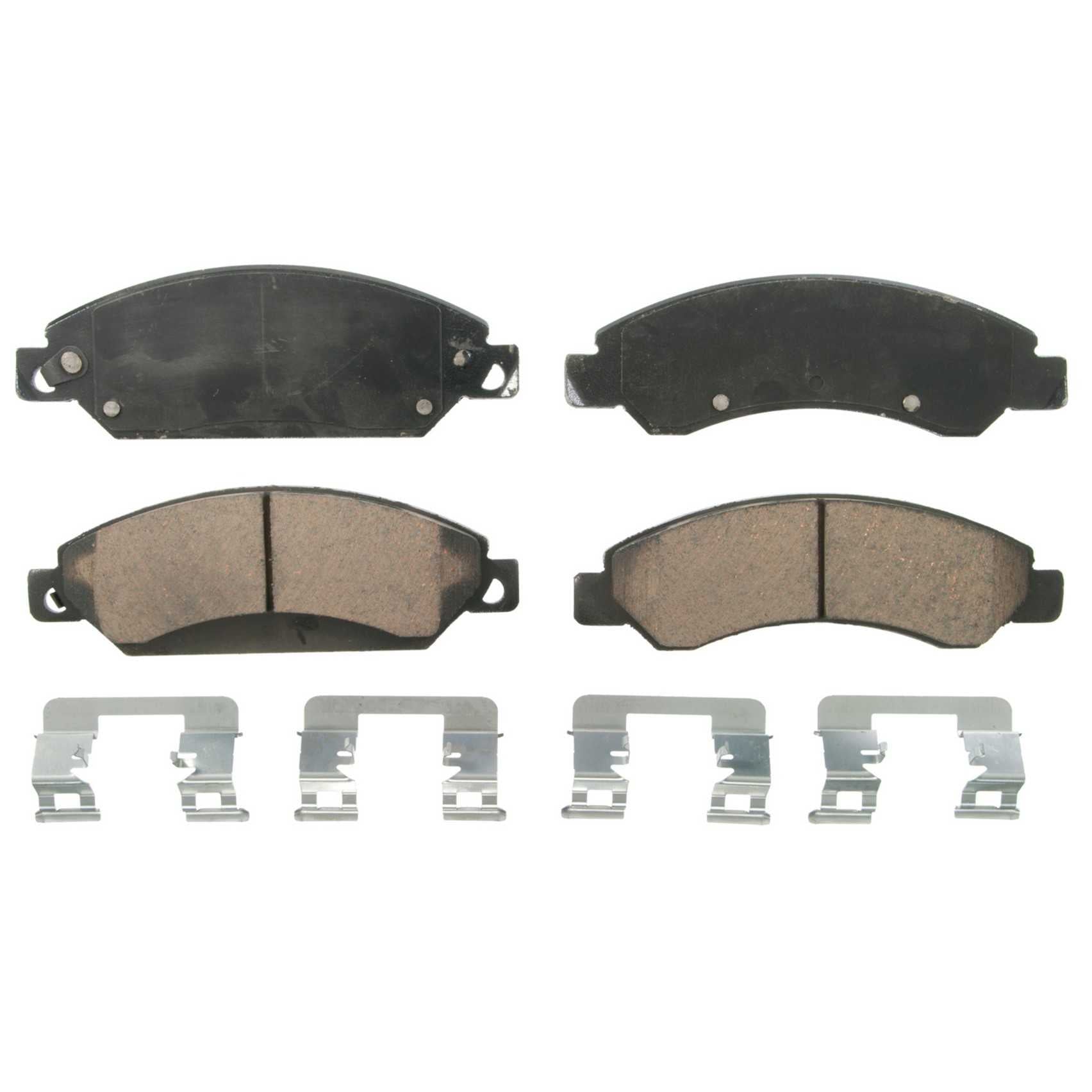 Wagner Brake Disc Brake Pad Set  top view frsport ZD1092