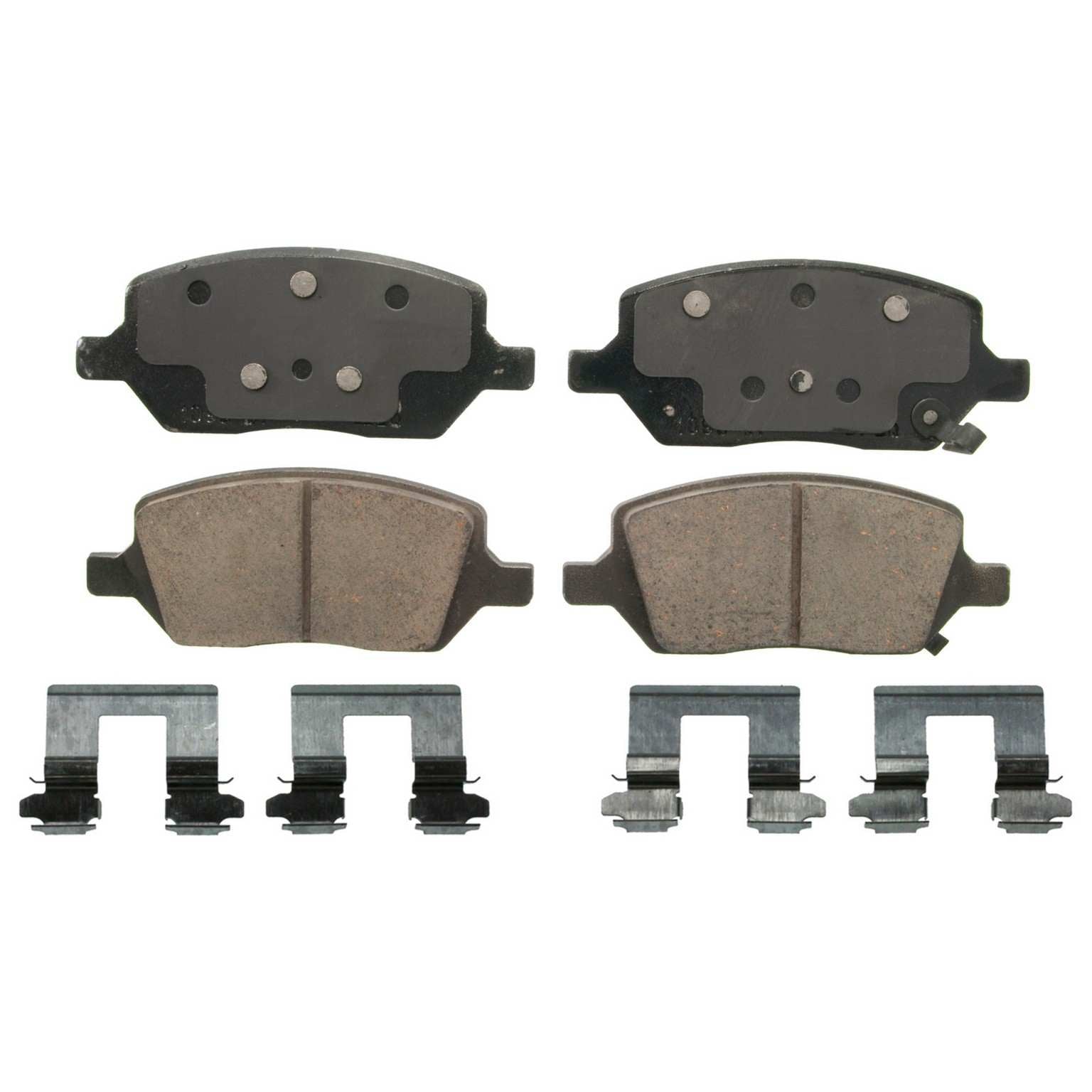 Wagner Brake Disc Brake Pad Set  top view frsport ZD1093