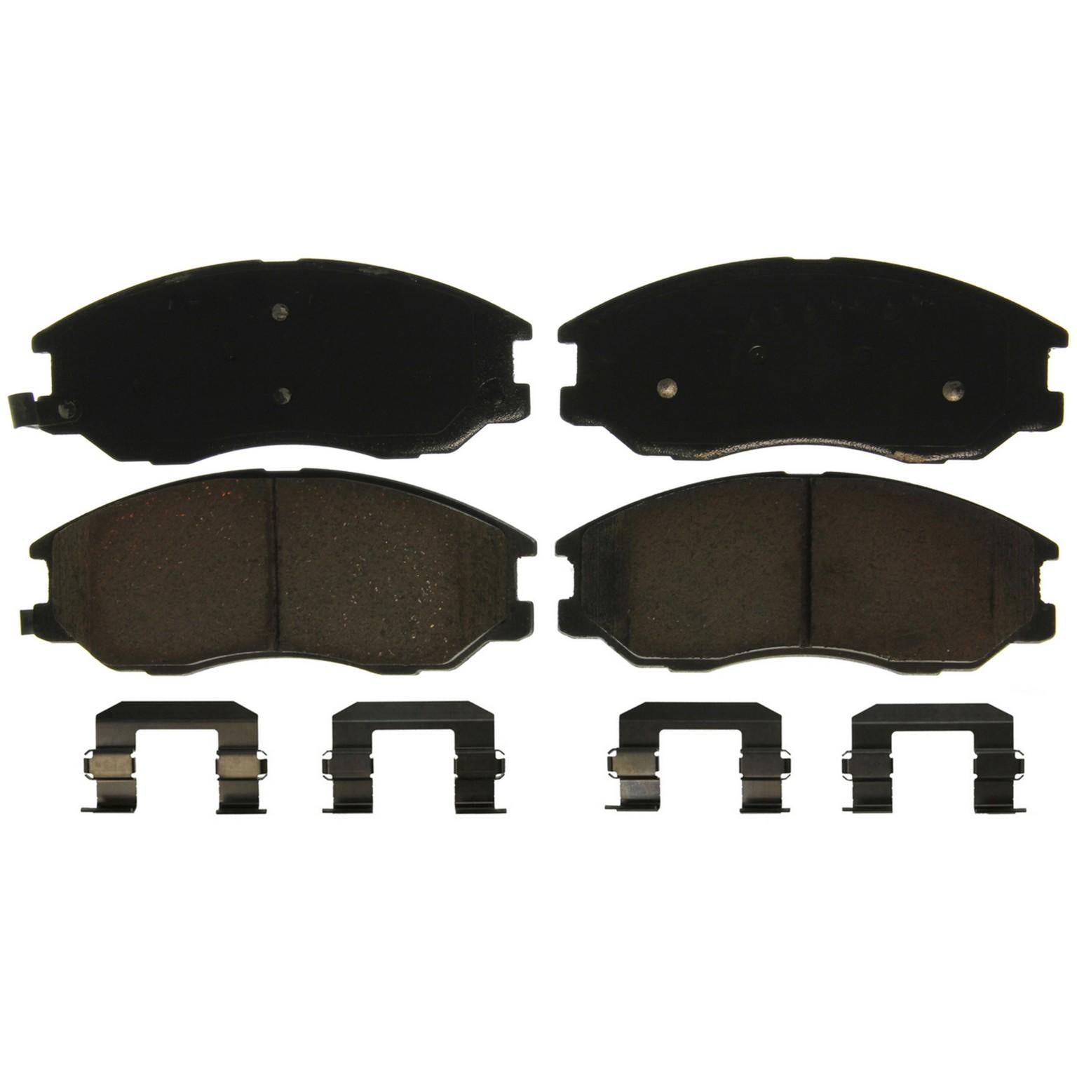 Wagner Brake Disc Brake Pad Set  top view frsport ZD1097