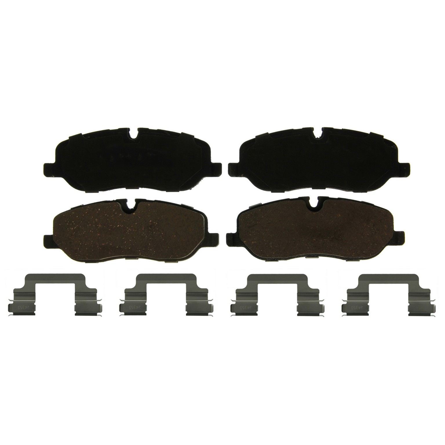 Wagner Brake Disc Brake Pad Set  top view frsport ZD1098