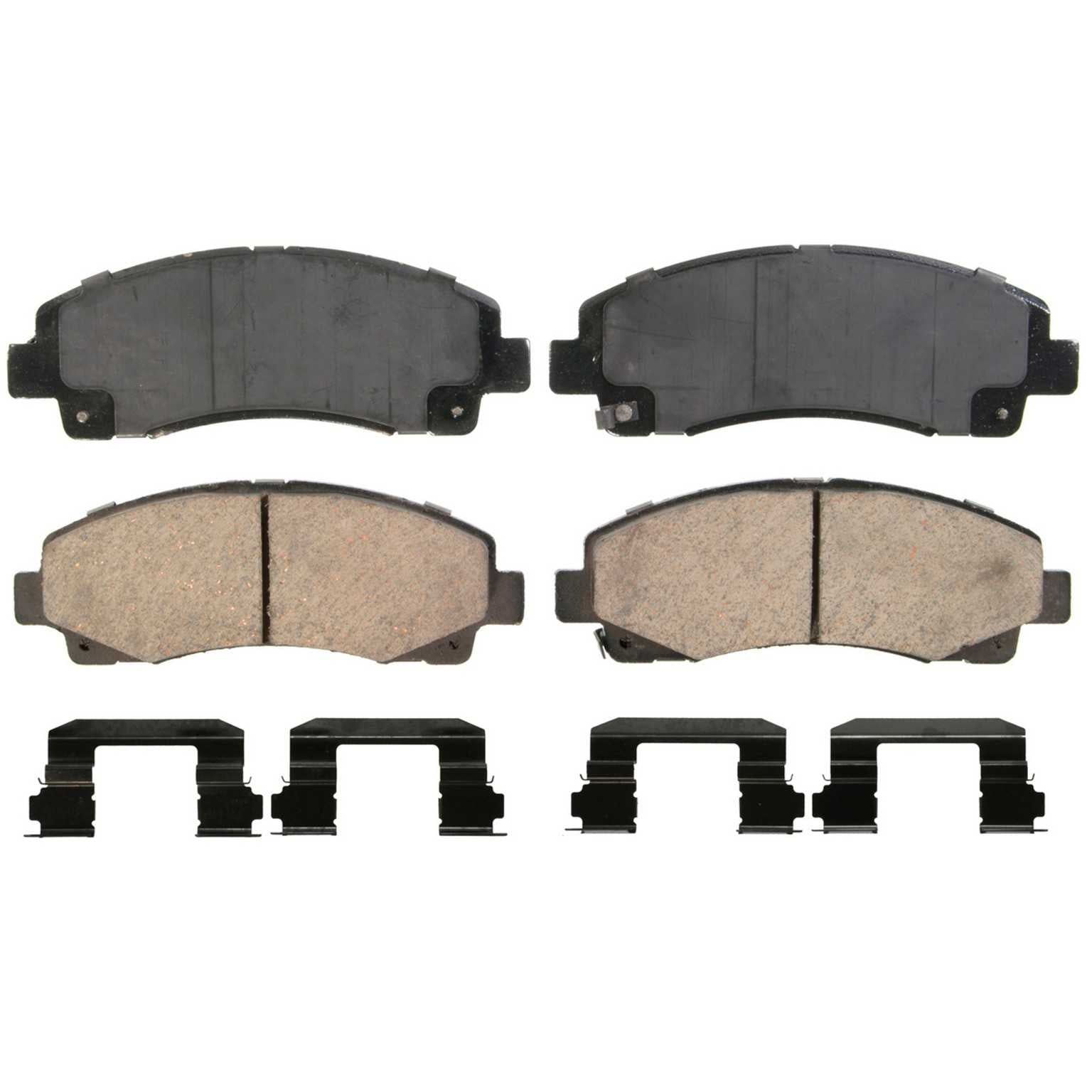 Wagner Brake Disc Brake Pad Set  top view frsport ZD1102