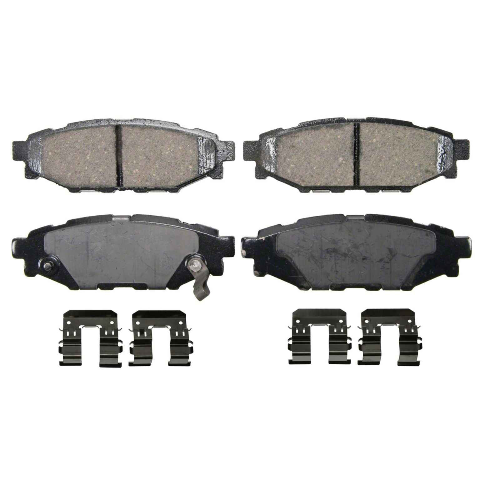 Wagner Brake Disc Brake Pad Set  top view frsport ZD1114