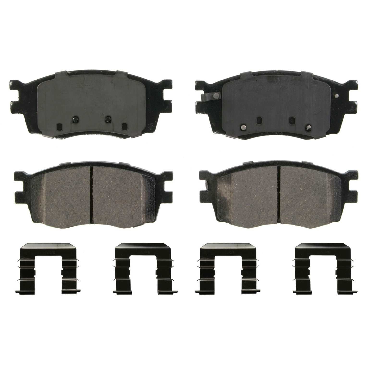 Wagner Brake Disc Brake Pad Set  top view frsport ZD1156