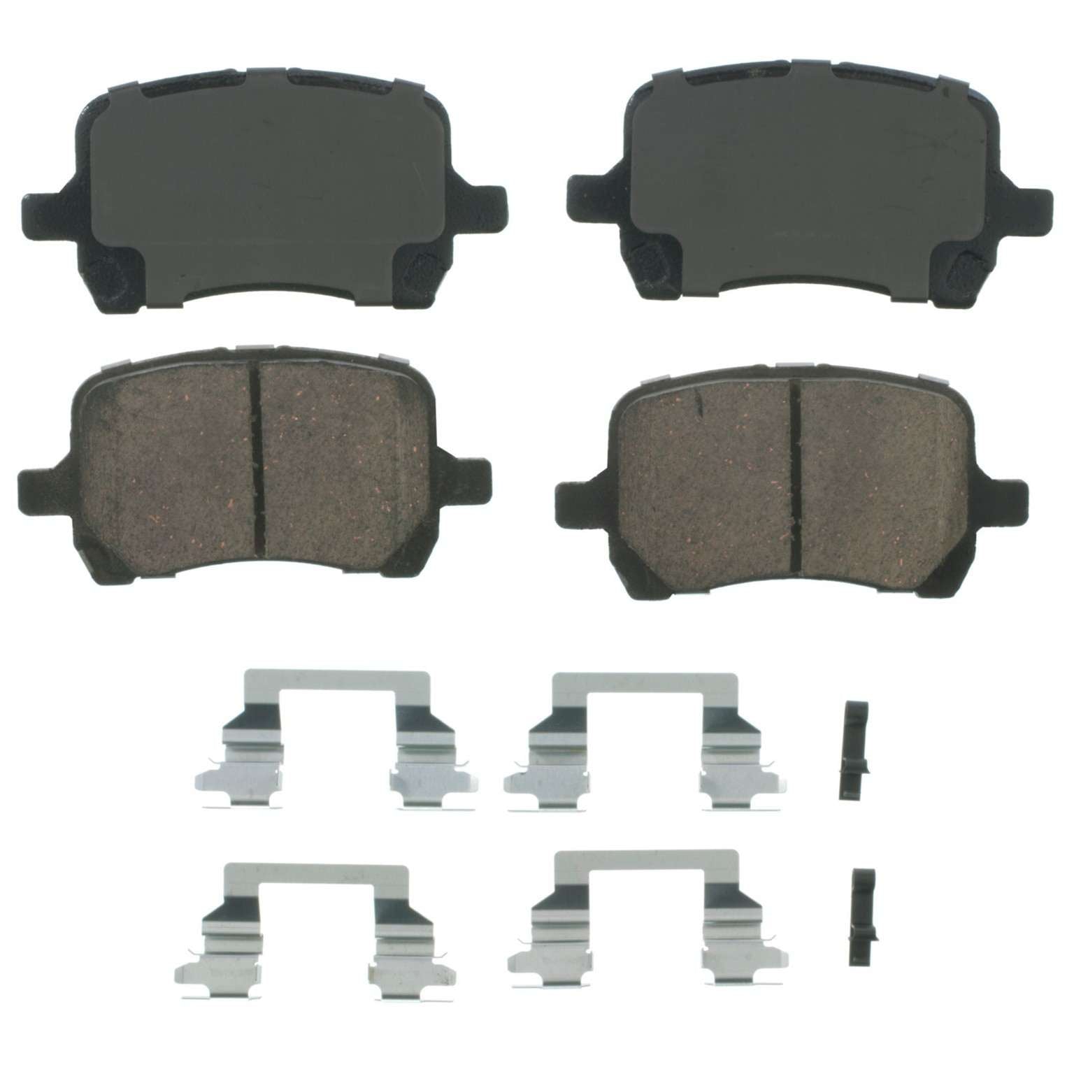 Wagner Brake Disc Brake Pad Set  top view frsport ZD1160