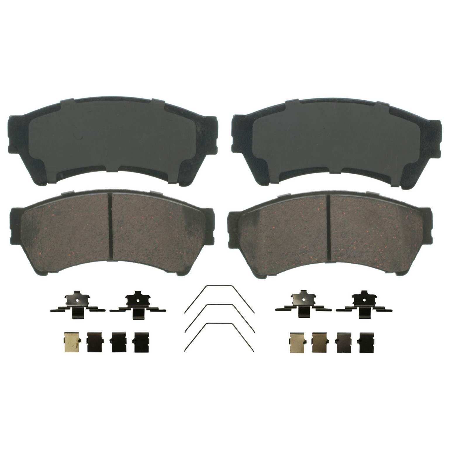 Wagner Brake Disc Brake Pad Set  top view frsport ZD1164