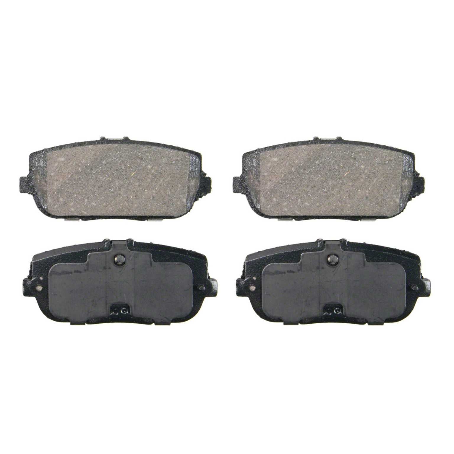 wagner brake disc brake pad set  frsport zd1180