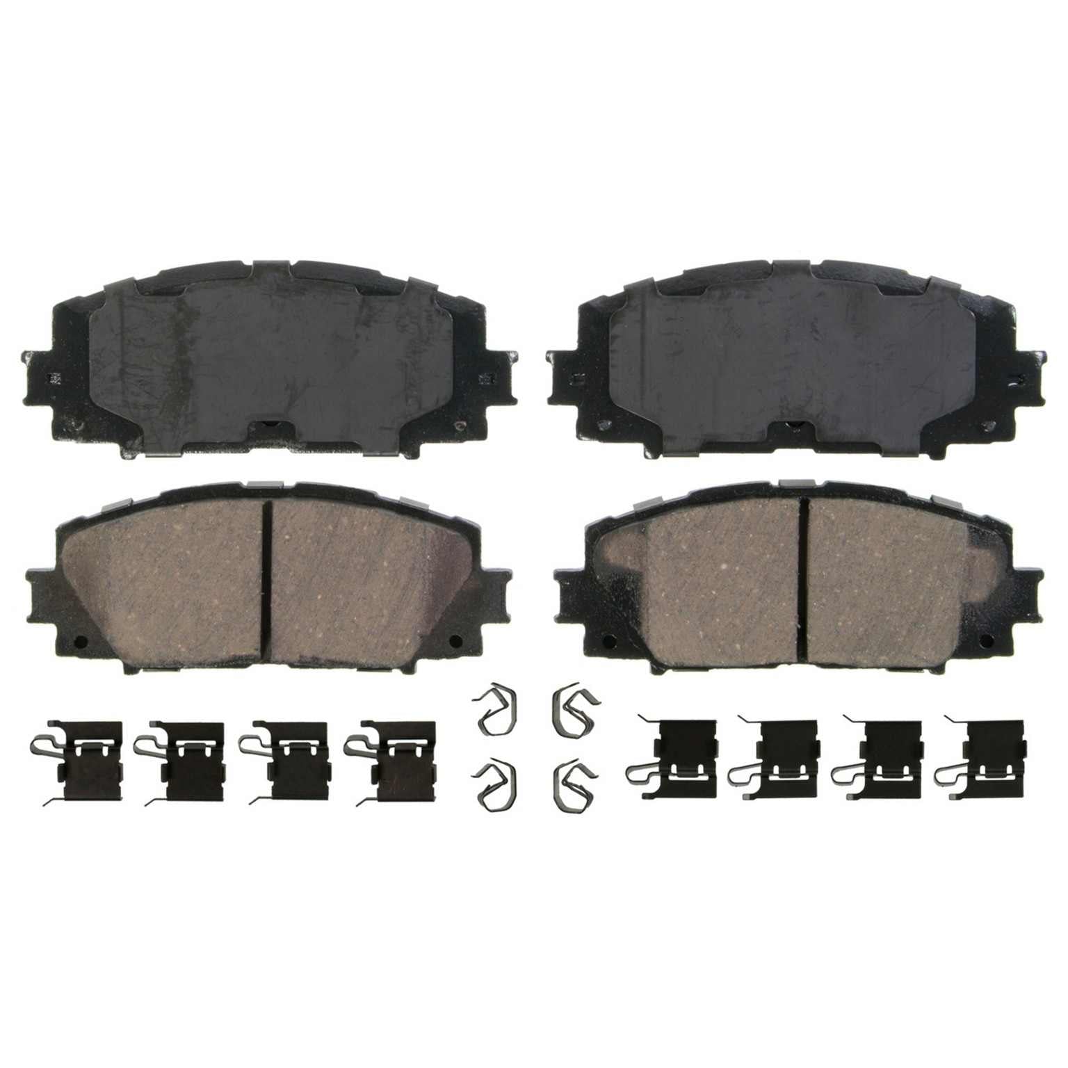 Wagner Brake Disc Brake Pad Set  top view frsport ZD1184A