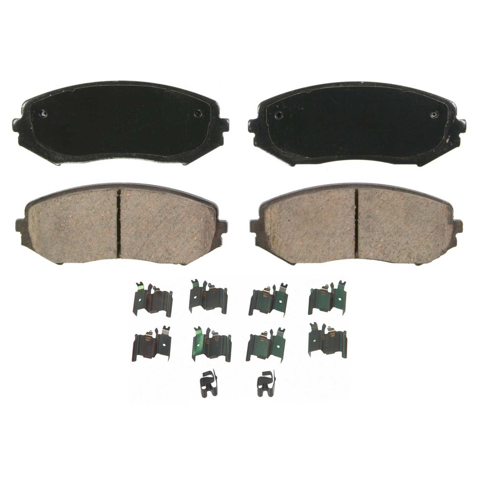 wagner brake disc brake pad set  frsport zd1188