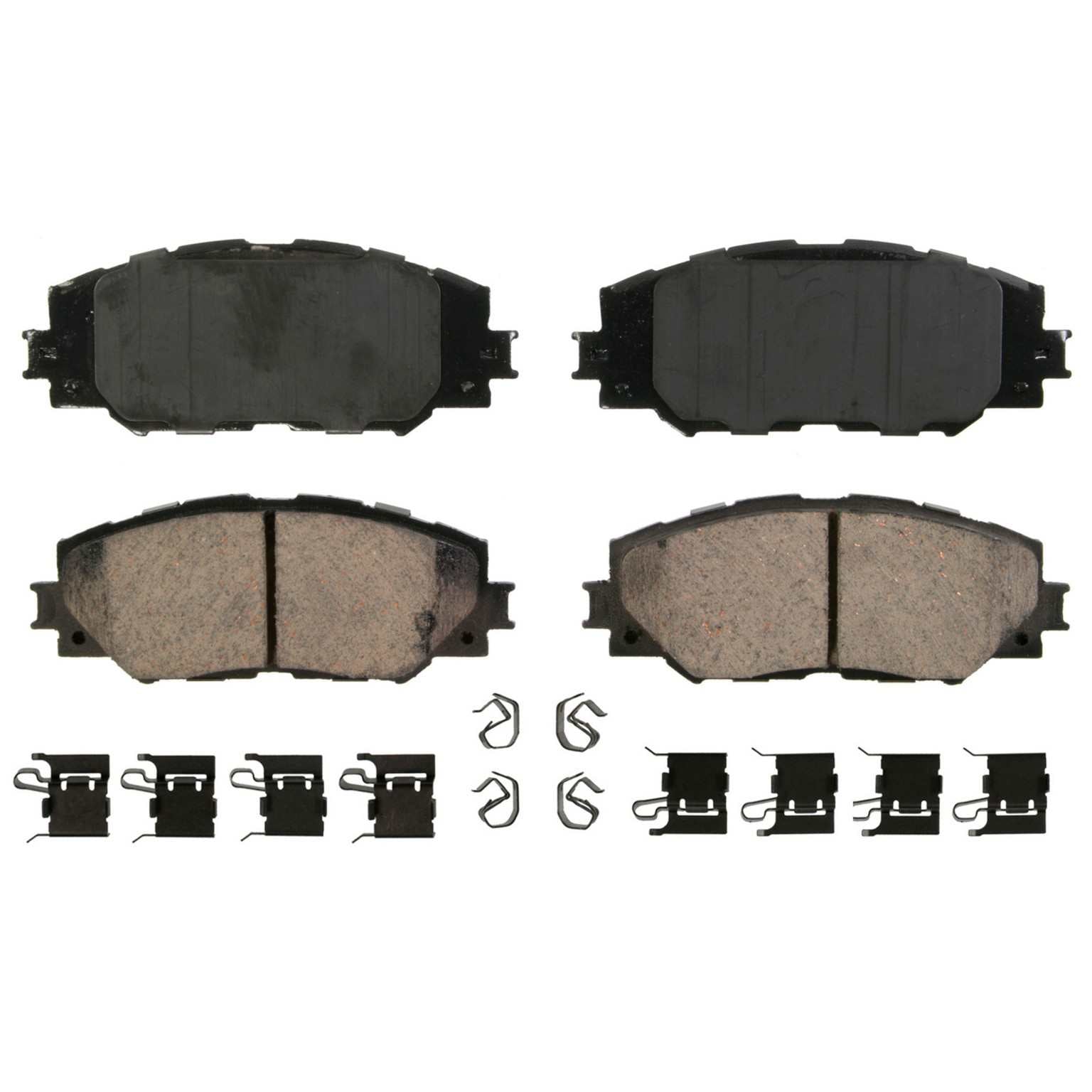 Wagner Brake Disc Brake Pad Set  top view frsport ZD1210