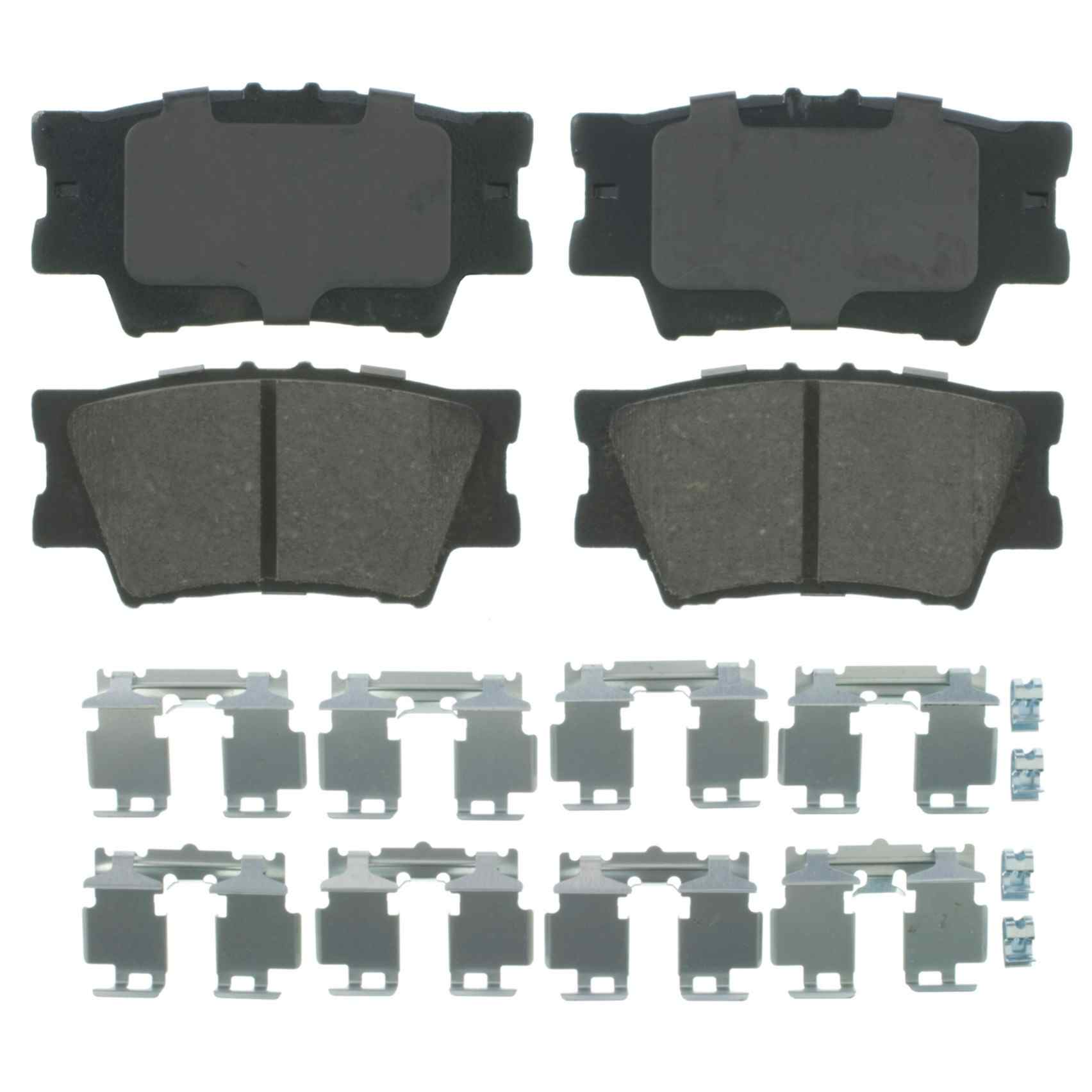 Wagner Brake Disc Brake Pad Set  top view frsport ZD1212