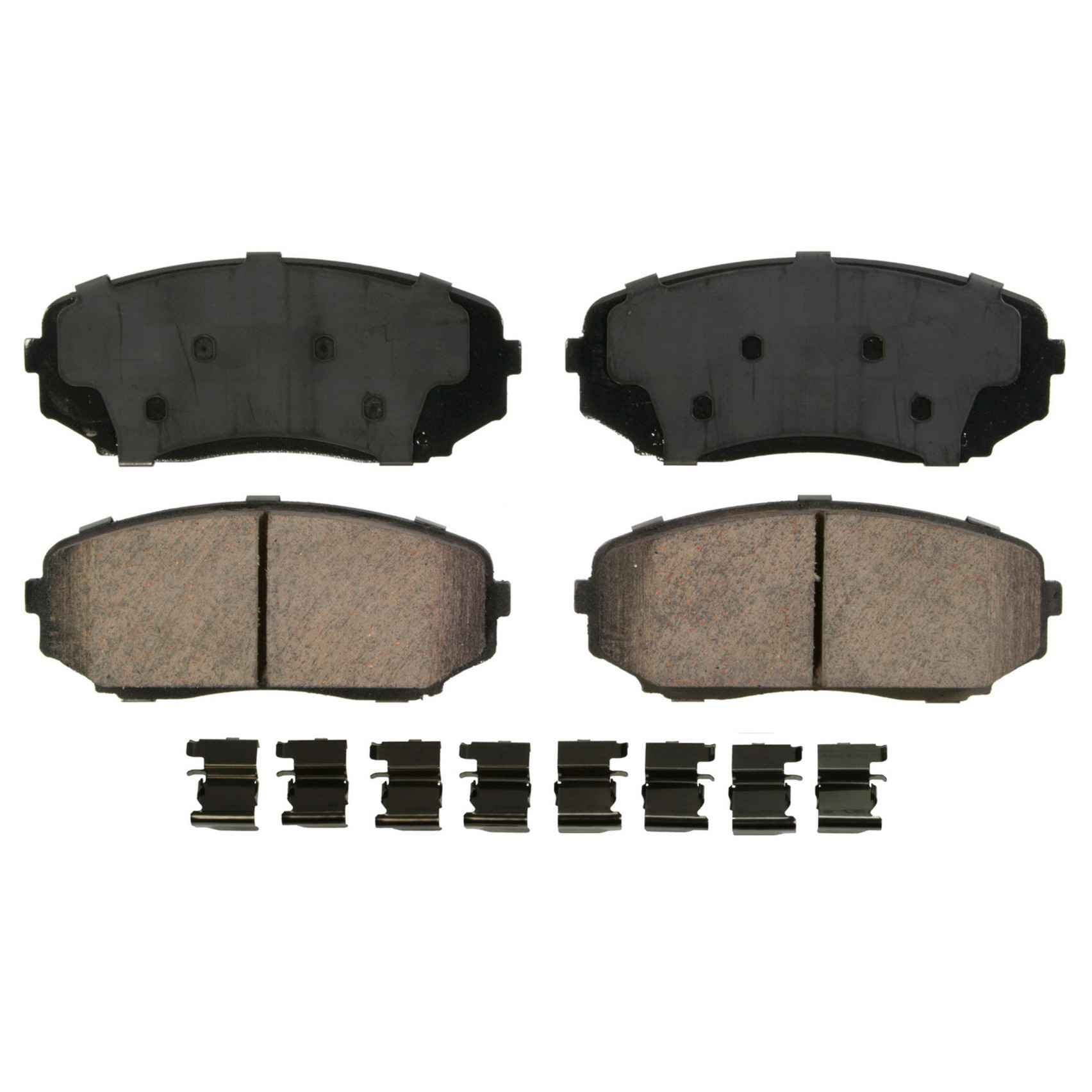 Wagner Brake Disc Brake Pad Set  top view frsport ZD1258A