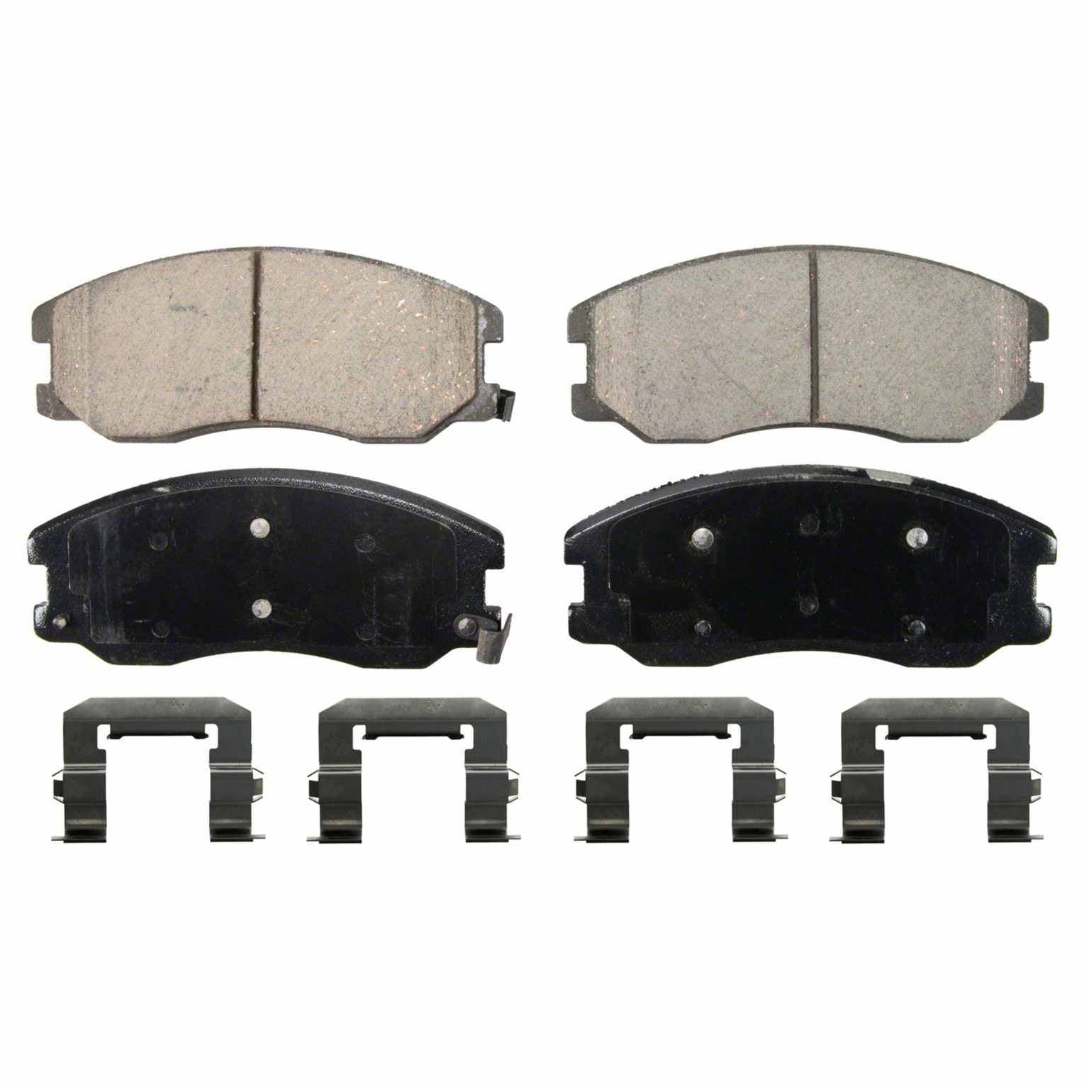 Wagner Brake Disc Brake Pad Set  top view frsport ZD1264