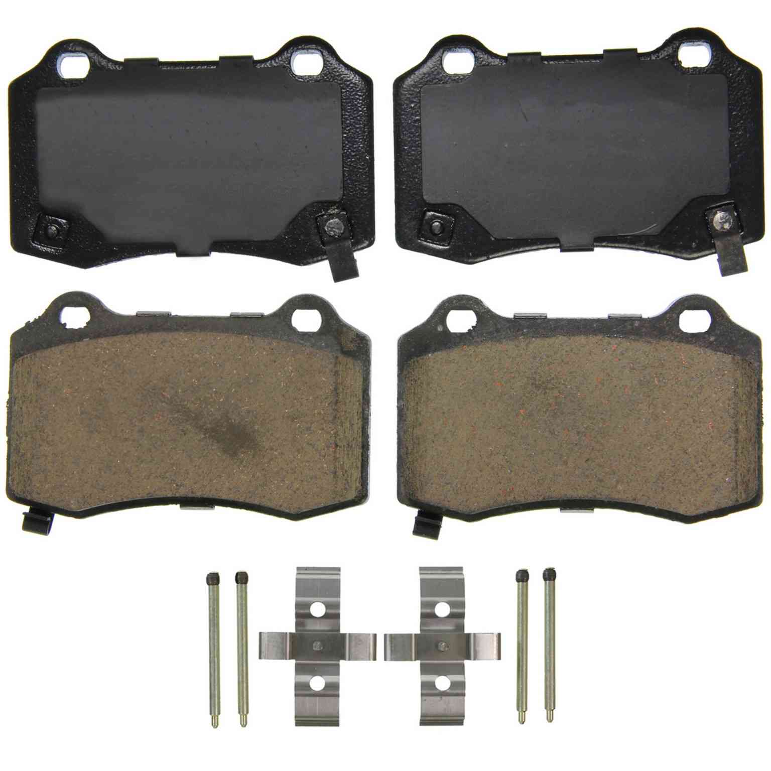 Wagner Brake Disc Brake Pad Set  top view frsport ZD1270