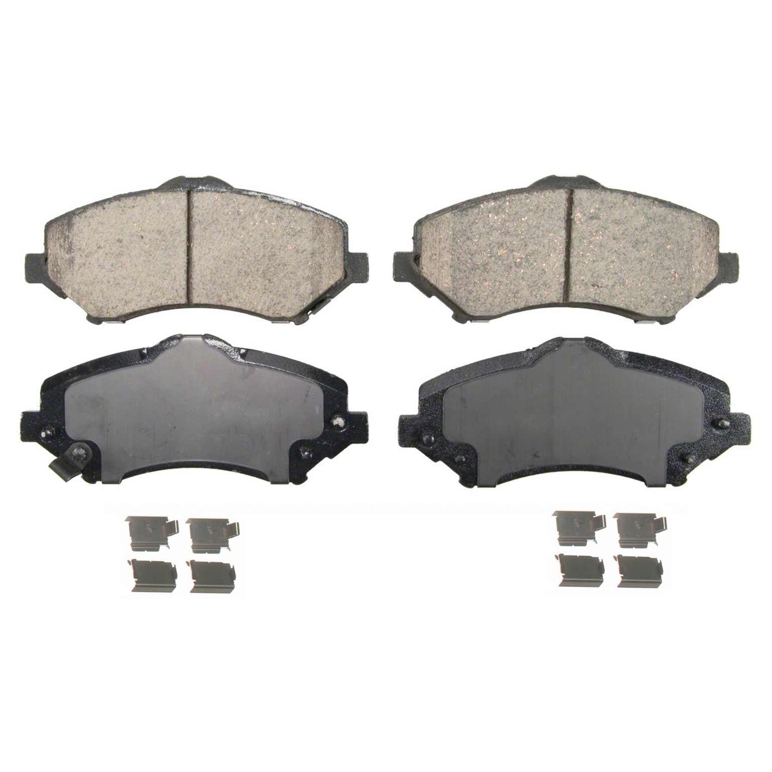 Wagner Brake Disc Brake Pad Set  top view frsport ZD1273