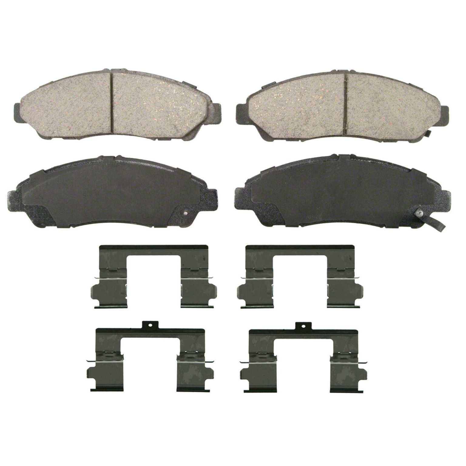 Wagner Brake Disc Brake Pad Set  top view frsport ZD1280