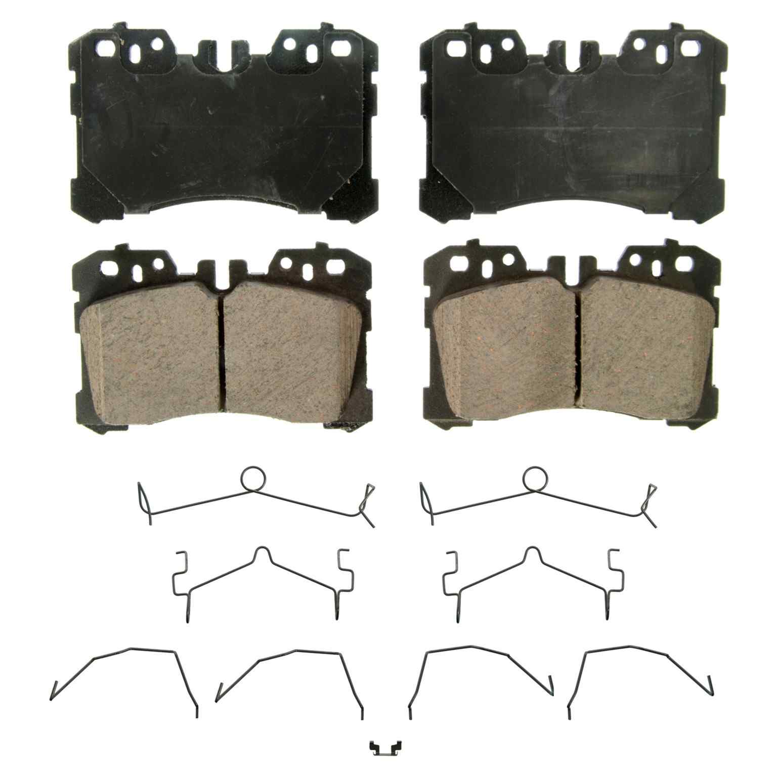 wagner brake disc brake pad set  frsport zd1282