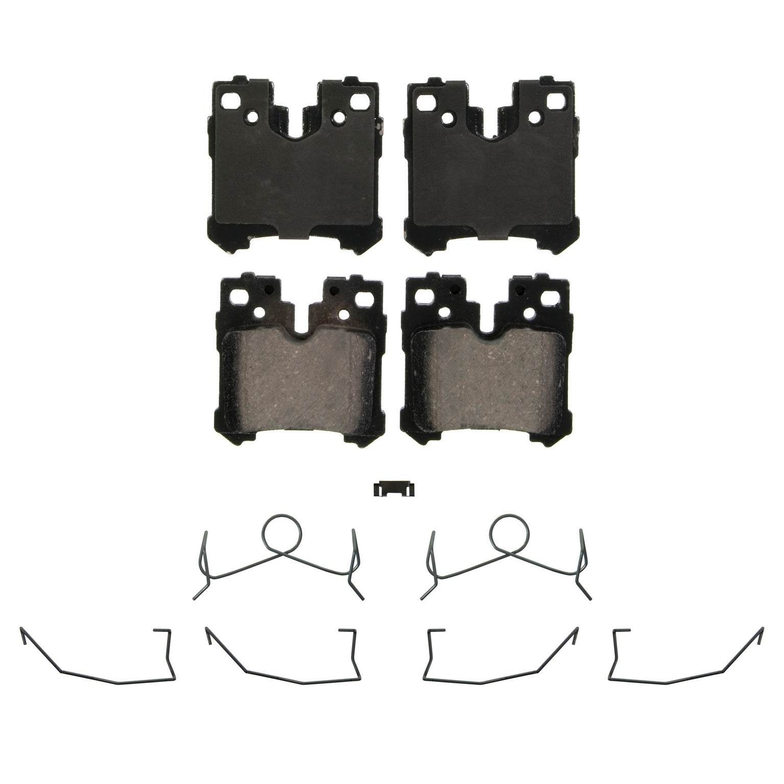 Wagner Brake Disc Brake Pad Set  top view frsport ZD1283