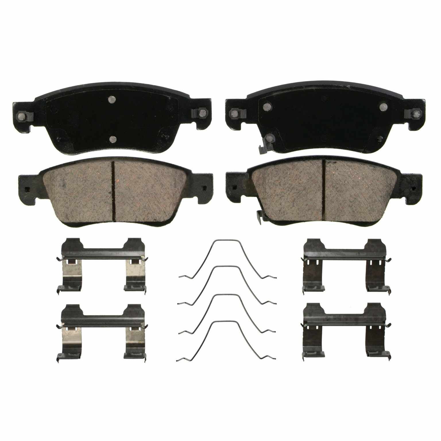 Wagner Brake Disc Brake Pad Set  top view frsport ZD1287