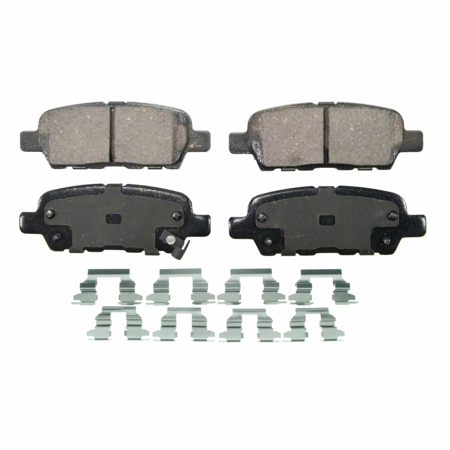 wagner brake disc brake pad set  frsport zd1288