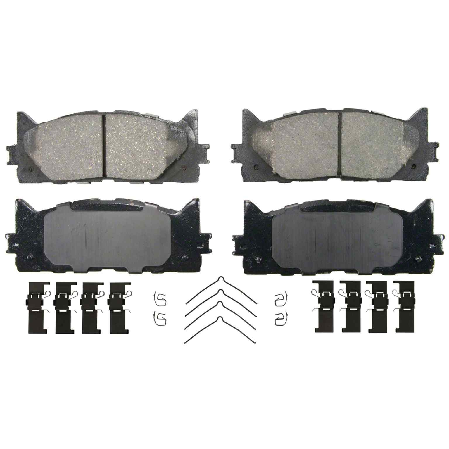 Wagner Brake Disc Brake Pad Set  top view frsport ZD1293