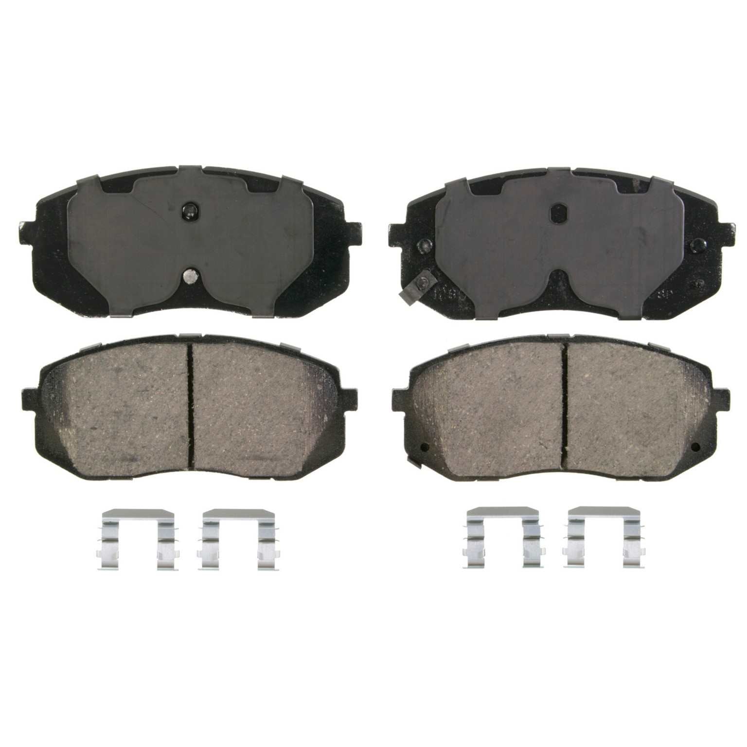 Wagner Brake Disc Brake Pad Set  top view frsport ZD1295A