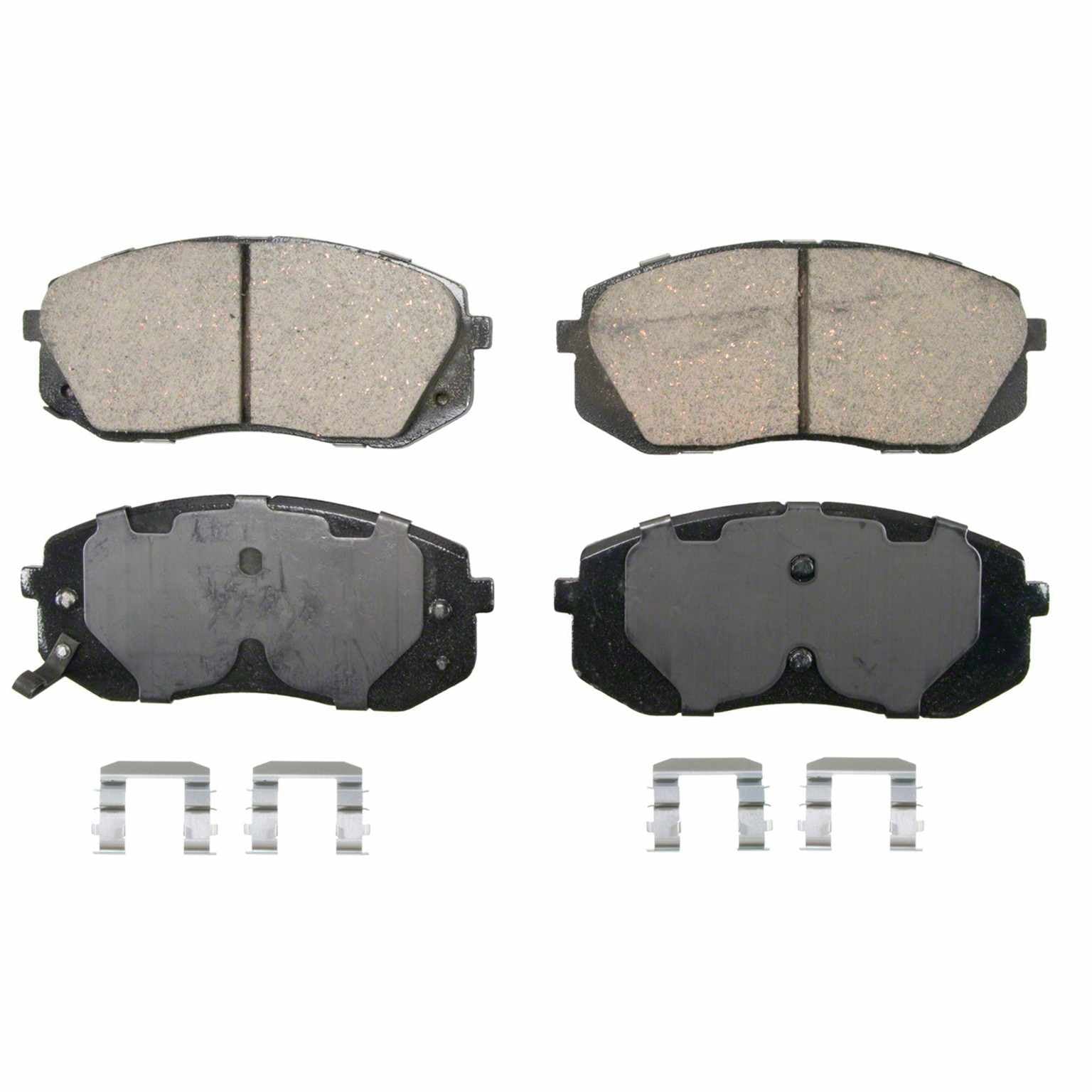 Wagner Brake Disc Brake Pad Set  top view frsport ZD1295